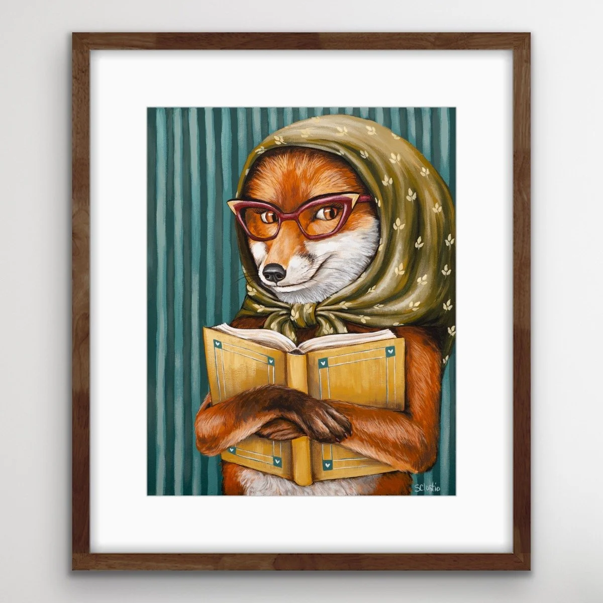 Tallulah Bea - Canvas and Paper Print