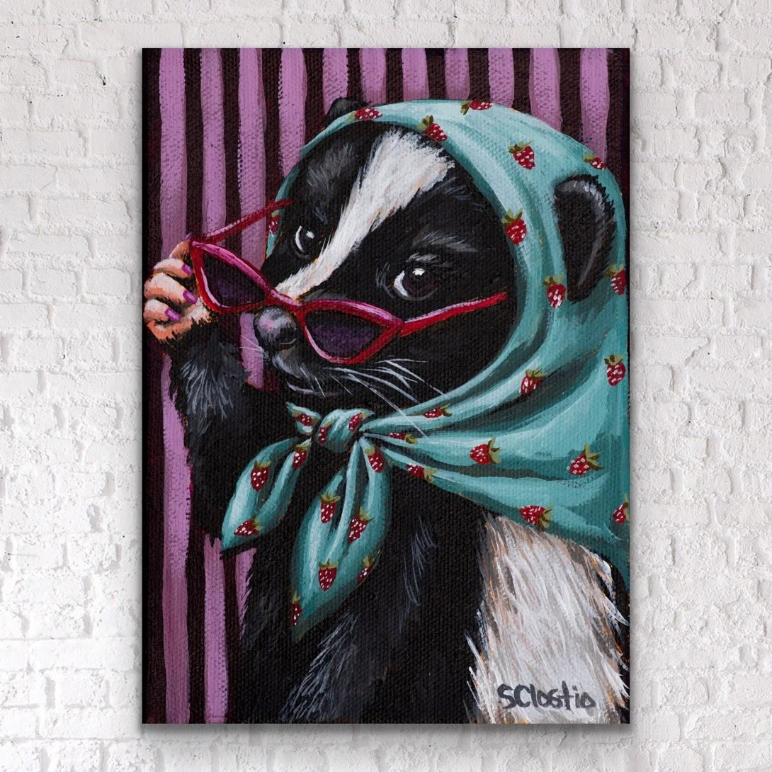 "Bernadette Louise" - ORIGINAL - 5x7"