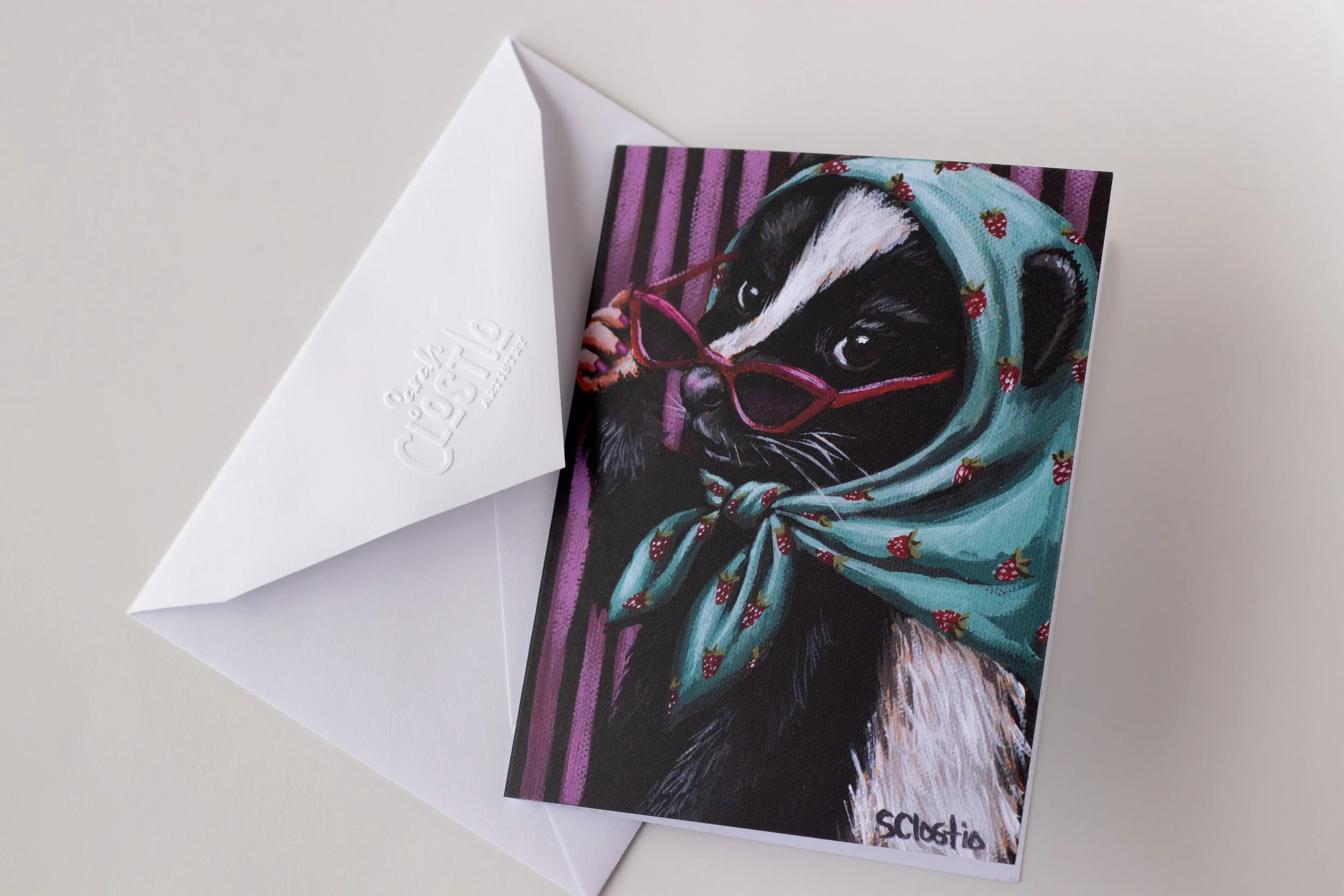 Bernadette Louise - Notecard