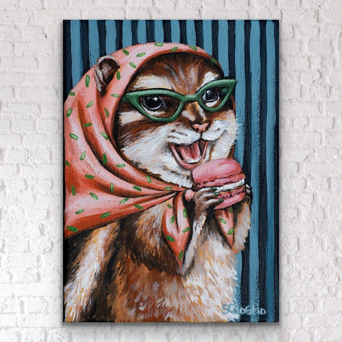 "Mildred Jean" - ORIGINAL - 5x7"