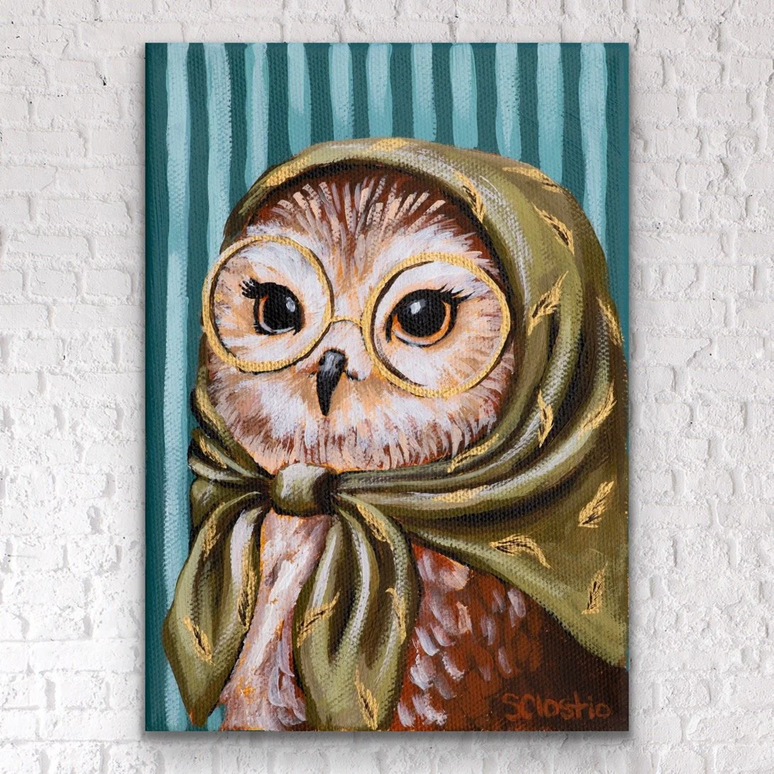 "Agnes Blythe" - ORIGINAL - 5x7"