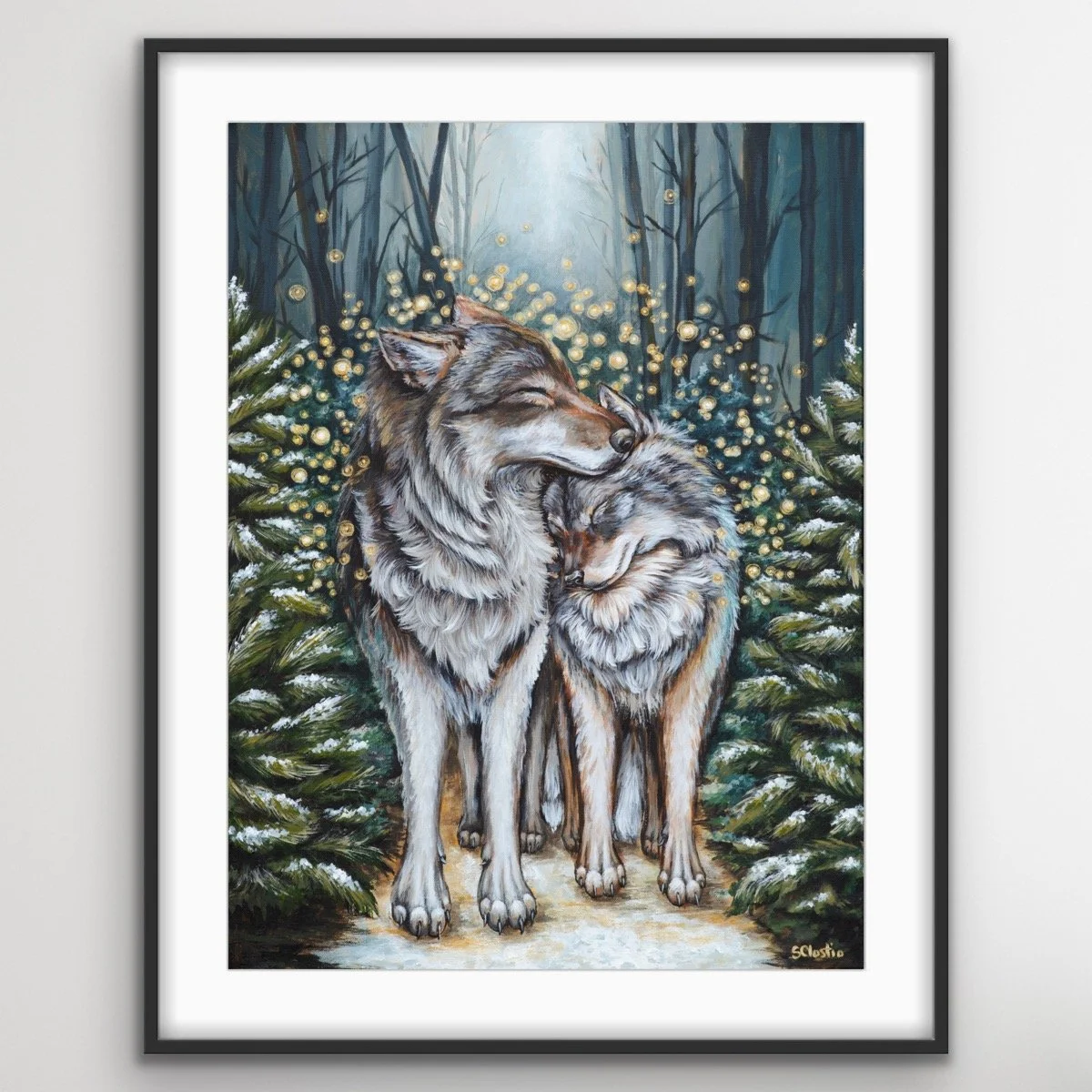 The Path We Share - Canvas and Paper Print