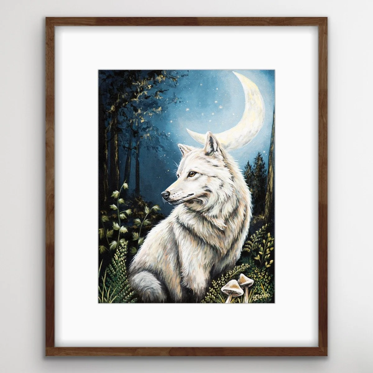 The Crescent Hymn - Canvas and Paper Print
