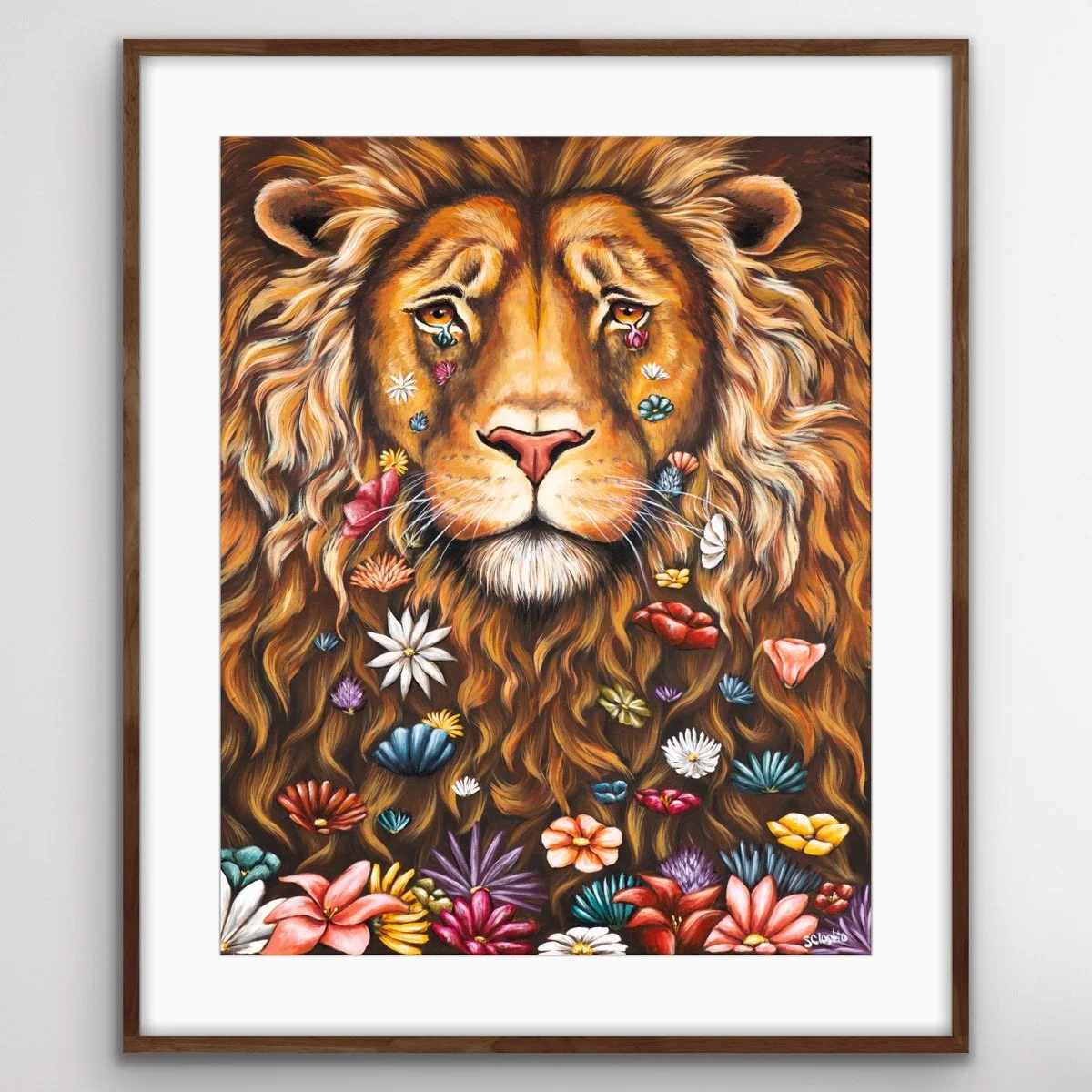 Lionhearted - Canvas and Paper Print