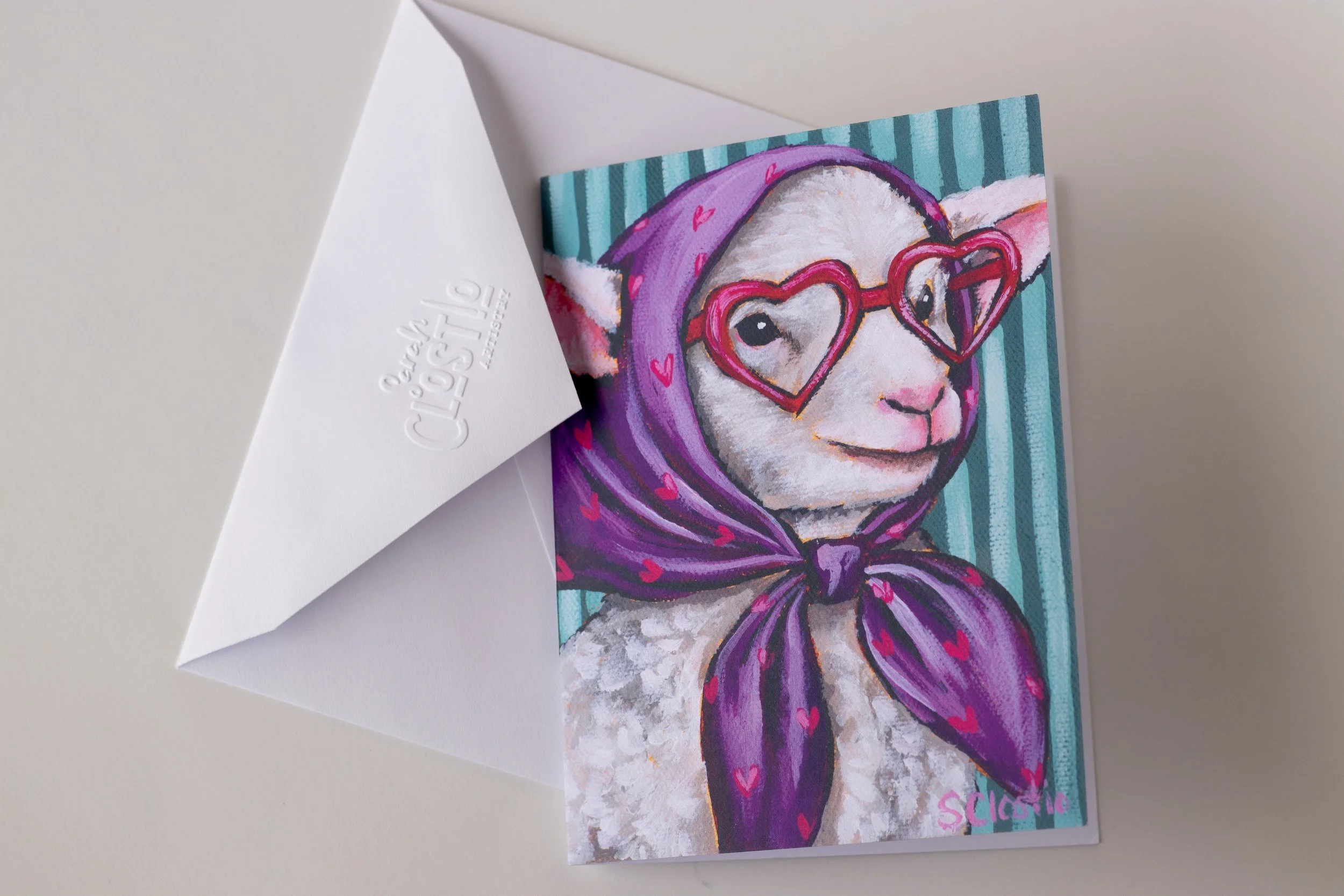 Lucille Mae - Notecard