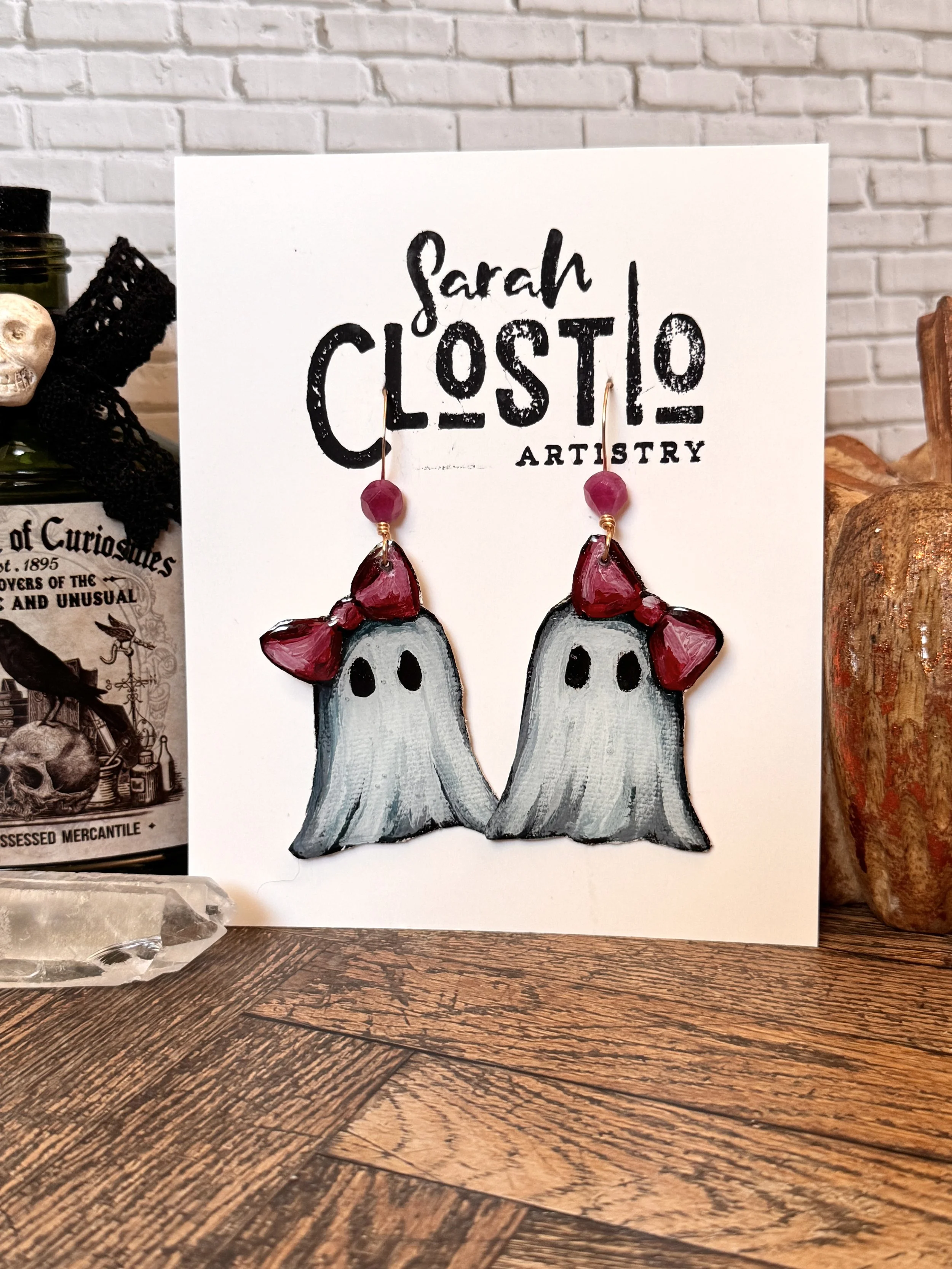 Girly Ghostie Earrings