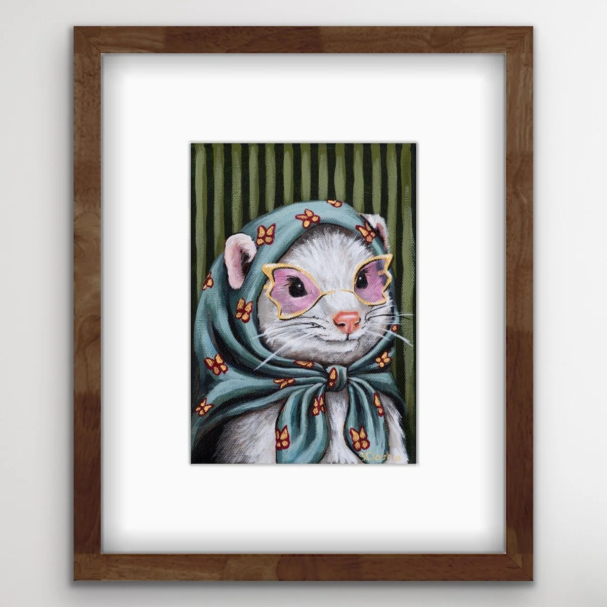 Gloria Faye - Paper Print