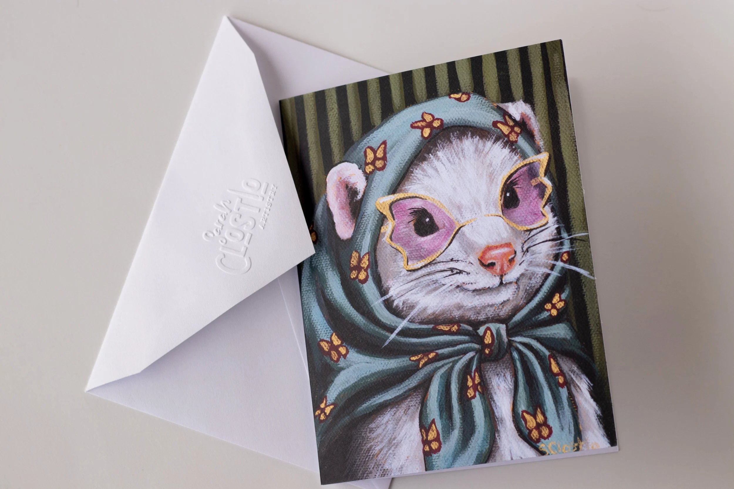 Gloria Faye - Notecard