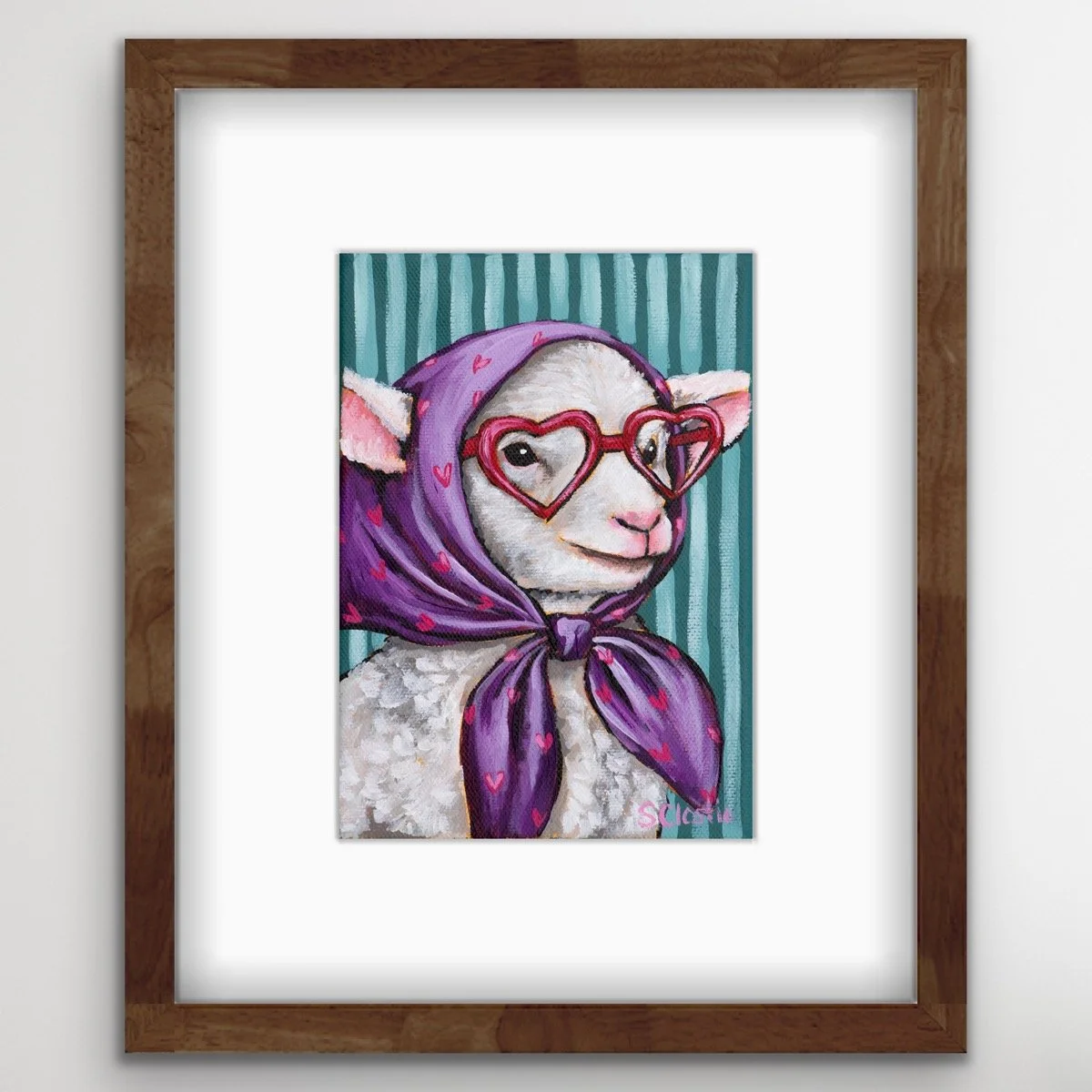 Lucille Mae - Paper Print