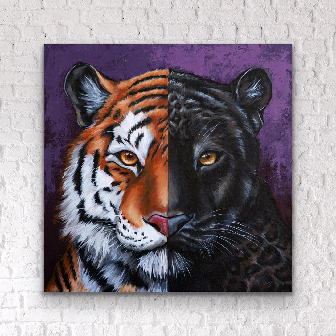 "Together” - ORIGINAL - 24x24"