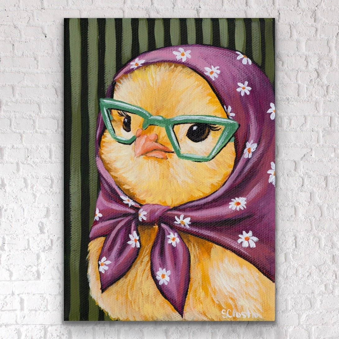 "Doris Elaine" - ORIGINAL - 5x7"