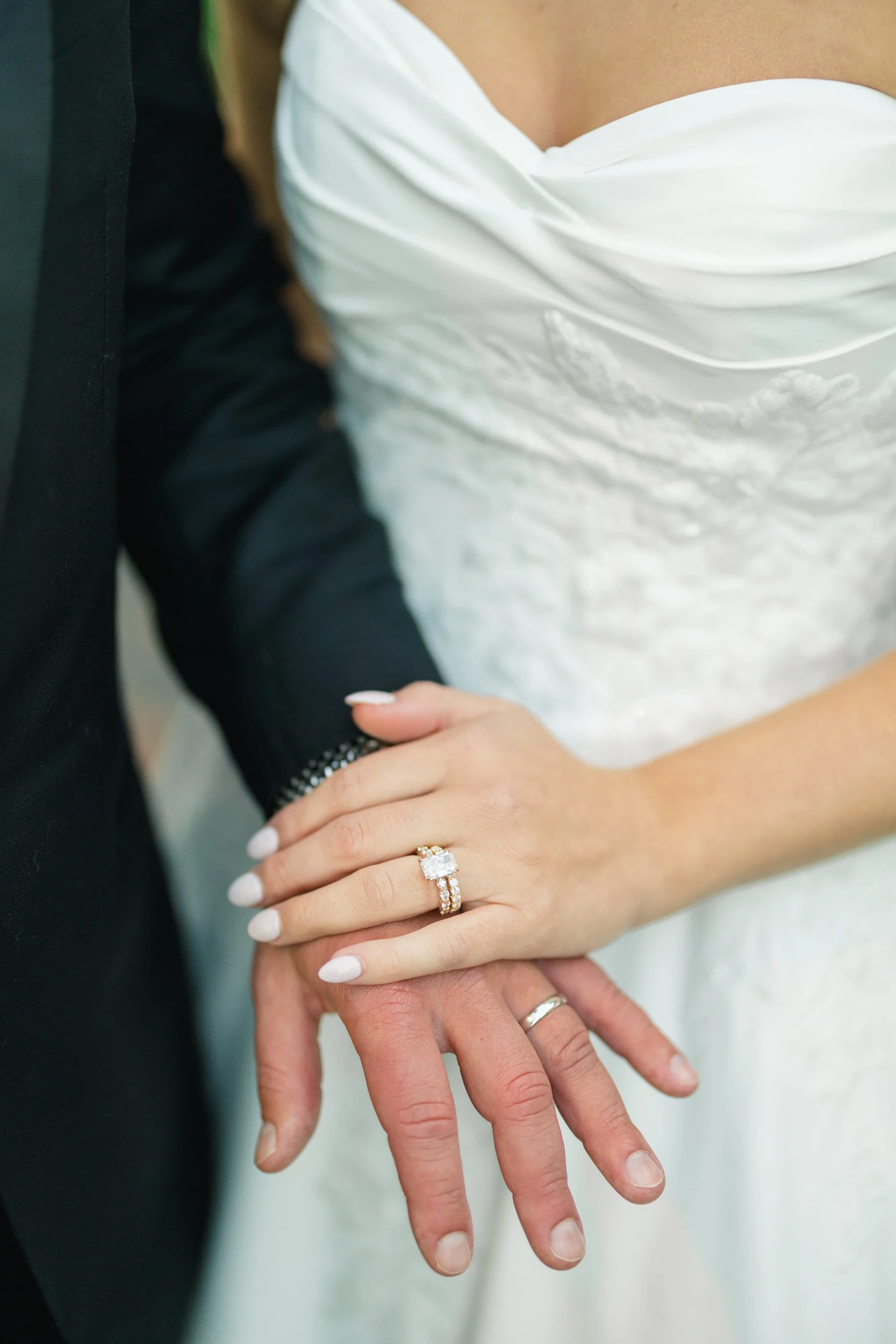 Fall wedding sunset portraits at Wychmere Beach Club in October.
