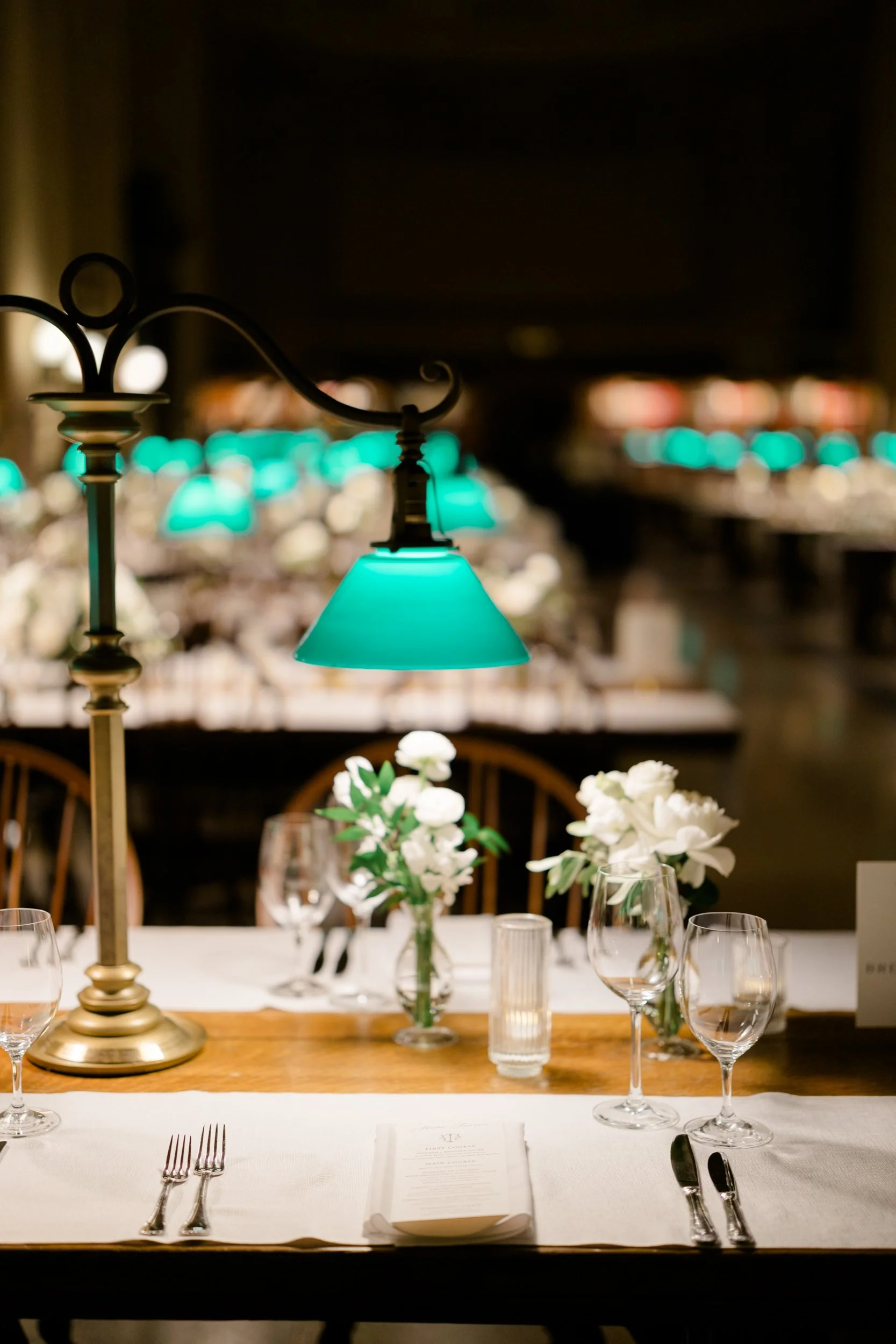 Wedding reception at Boston Public Library Wedding