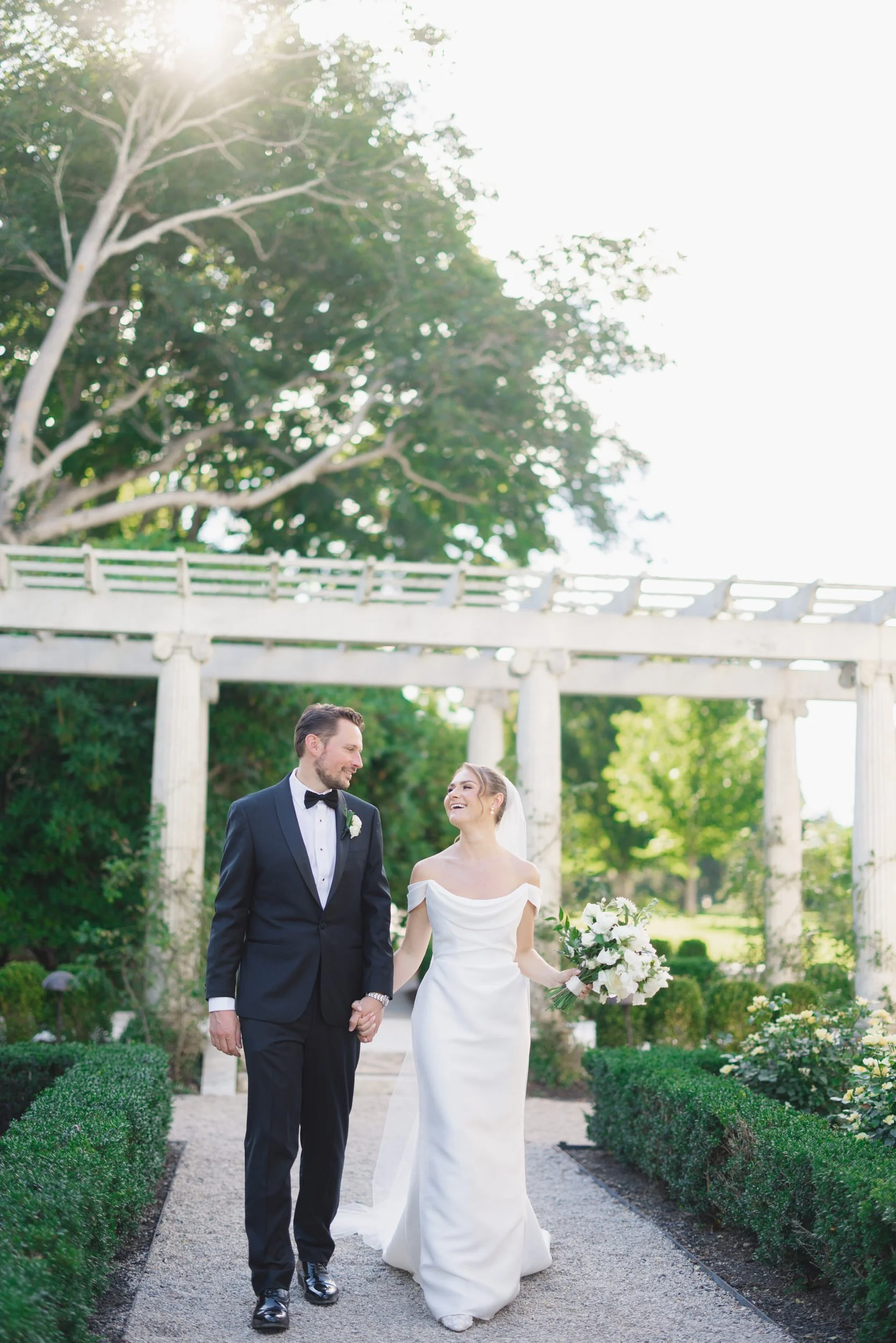 Editorial portraits at Rosecliff Mansion in Newport, Rhode Island