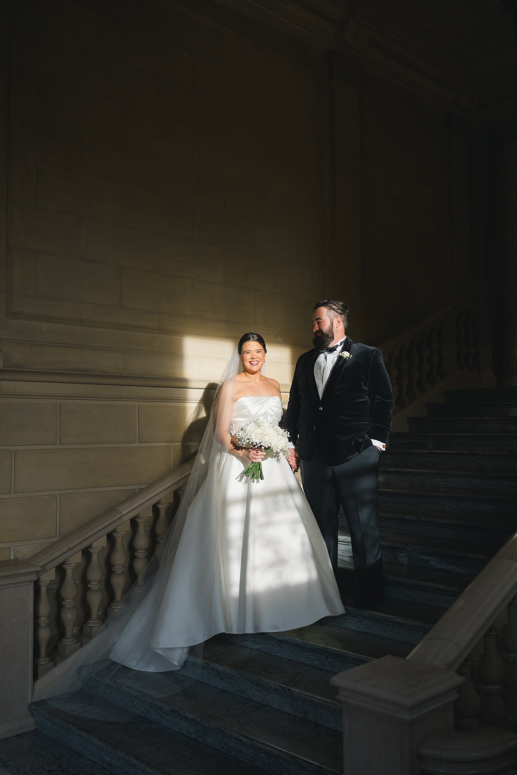 Editorial couple portraits at Aldrich Mansion Rhode Island