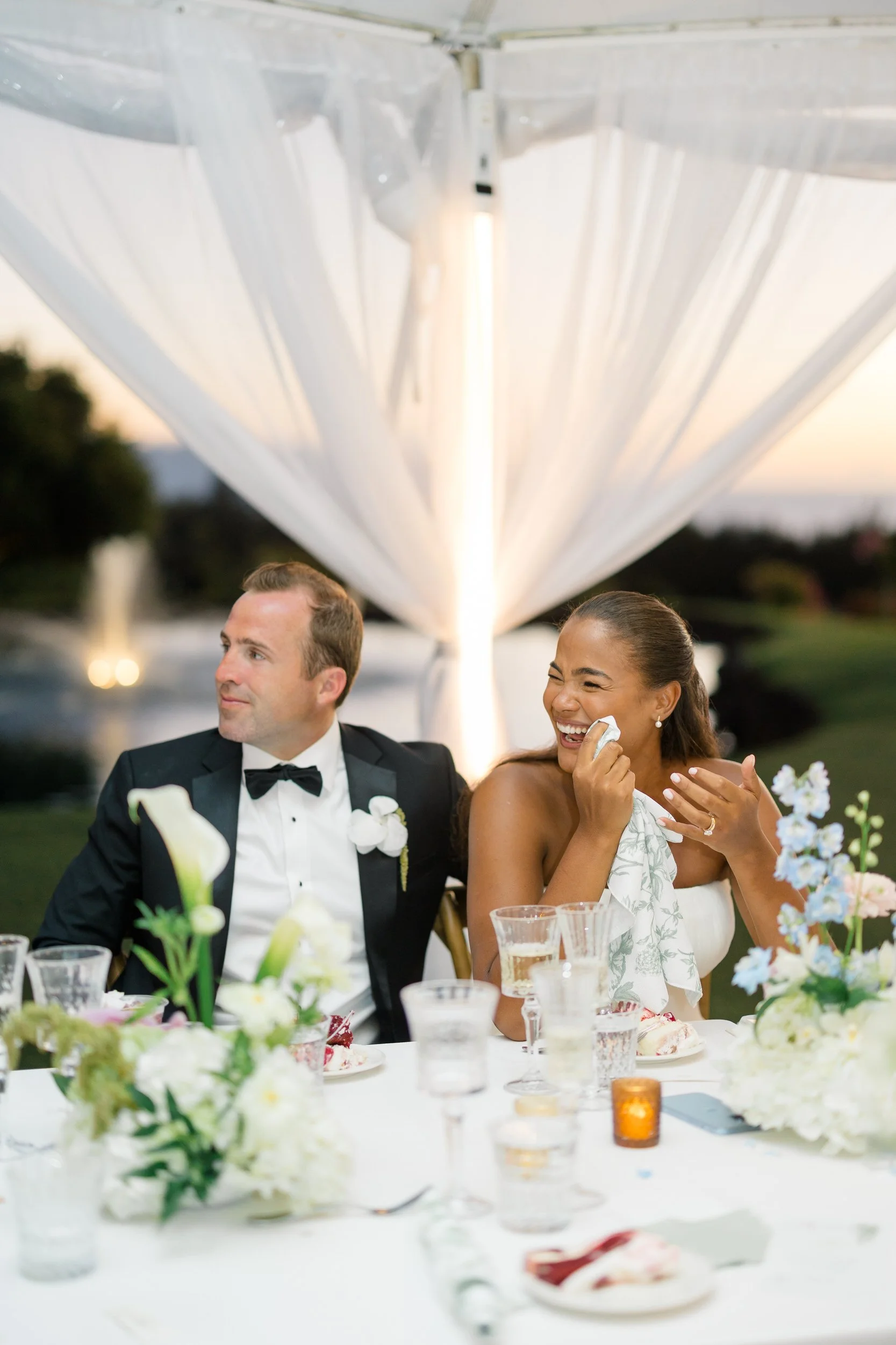lively reception moments at oahu north shore wedding