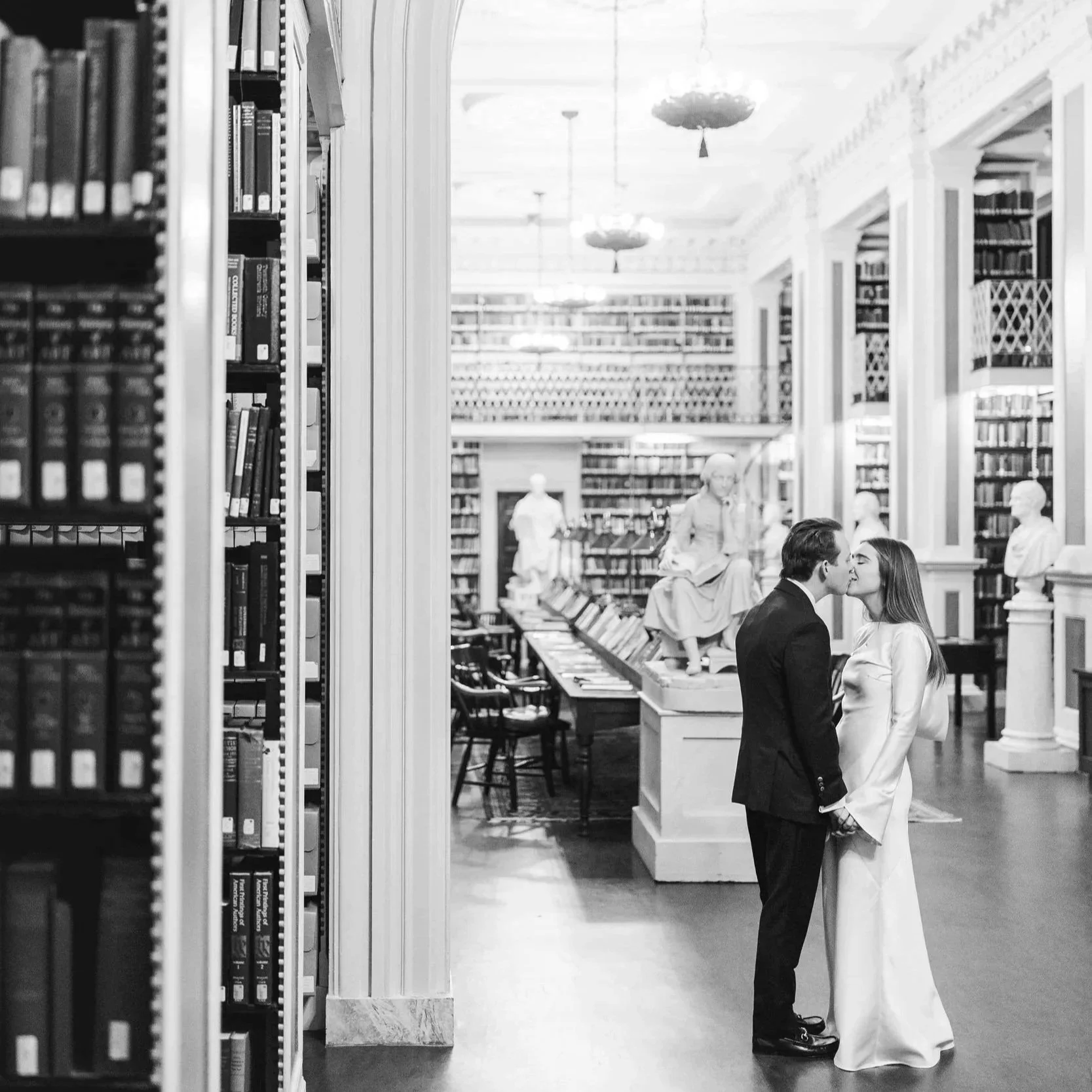 A Romantic Evening at the Boston Athenaeum