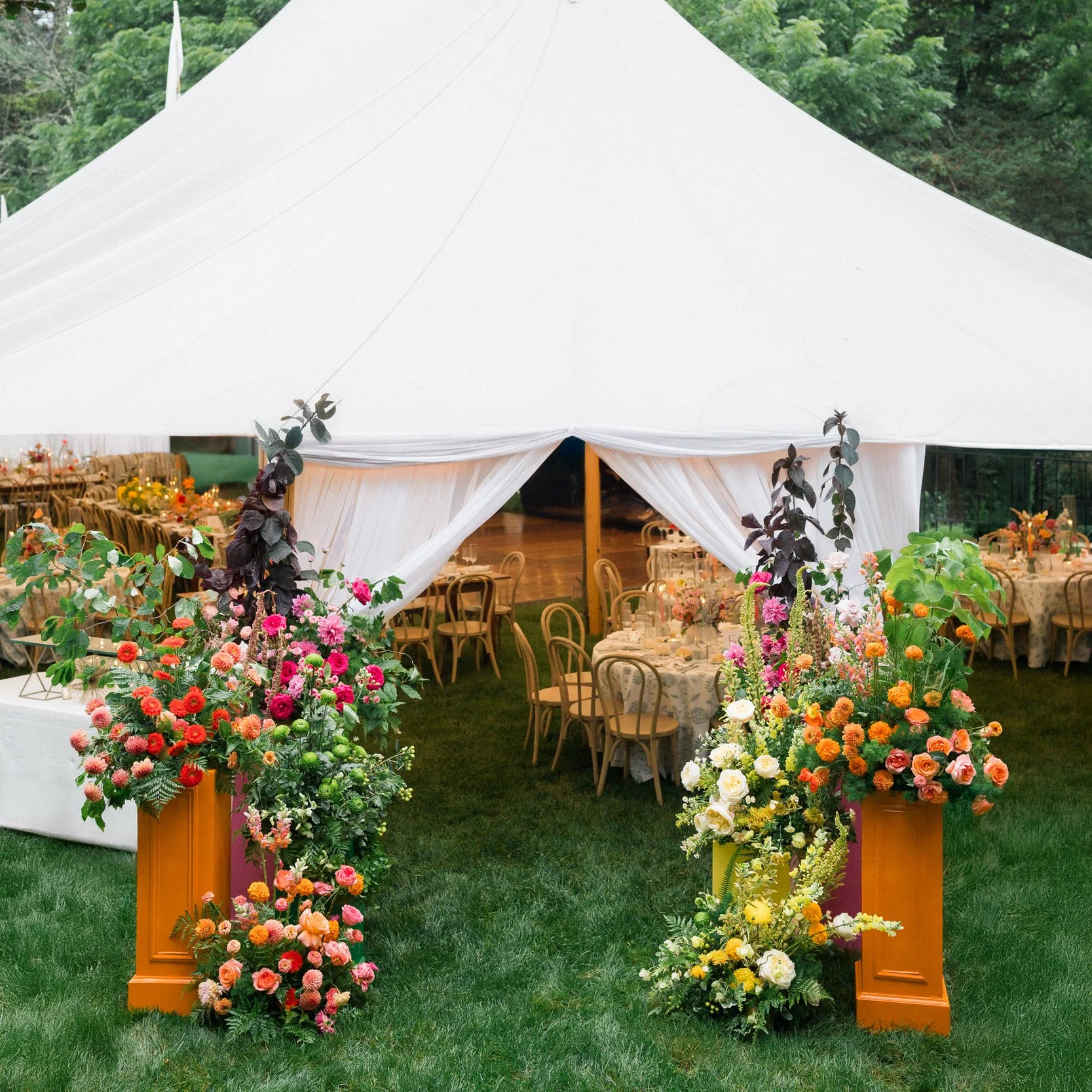 A Colorful Rifle Paper Co. Inspired Wedding at the Connors Center