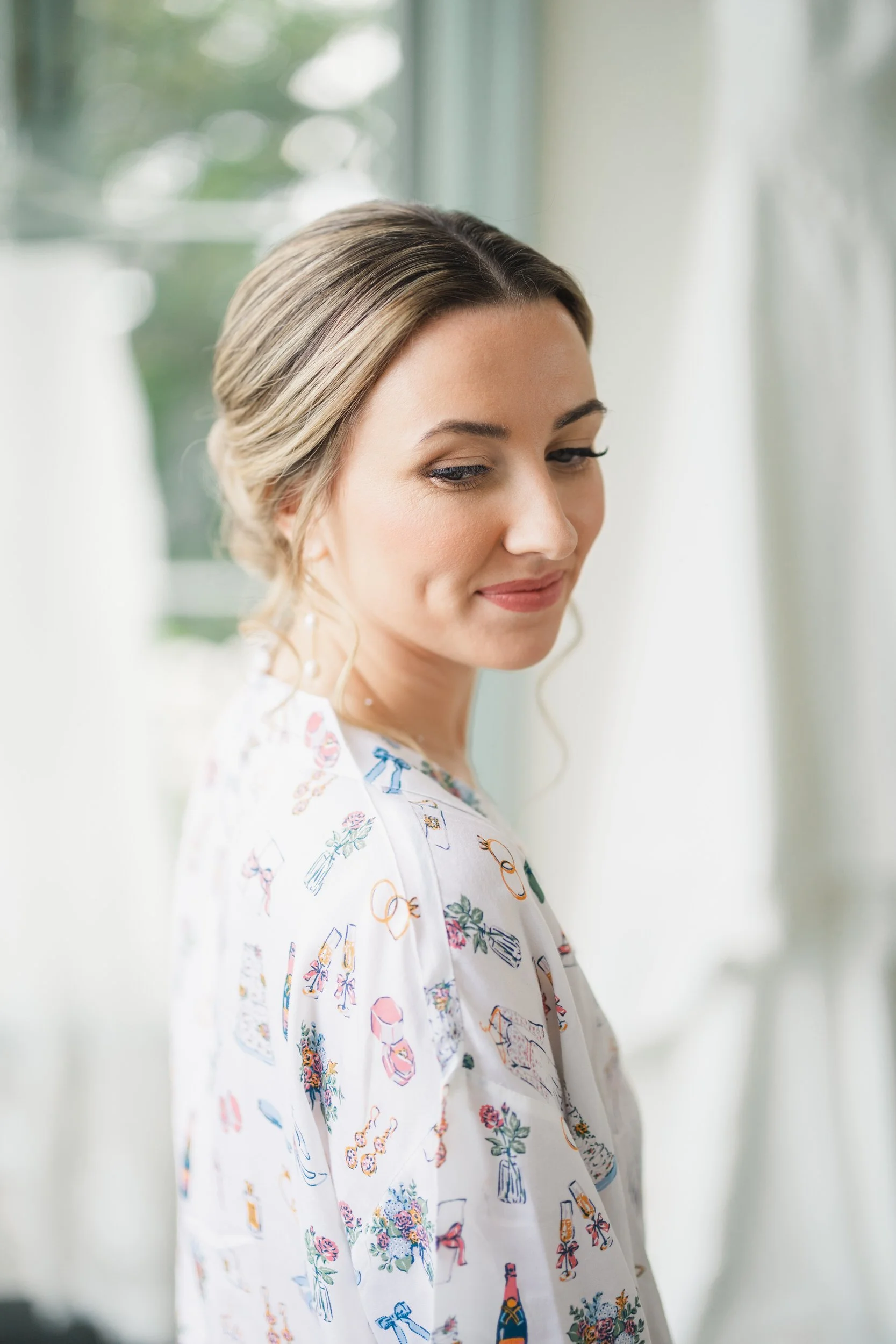 Modern bride photographed in natural light at Misselwood Estate wedding