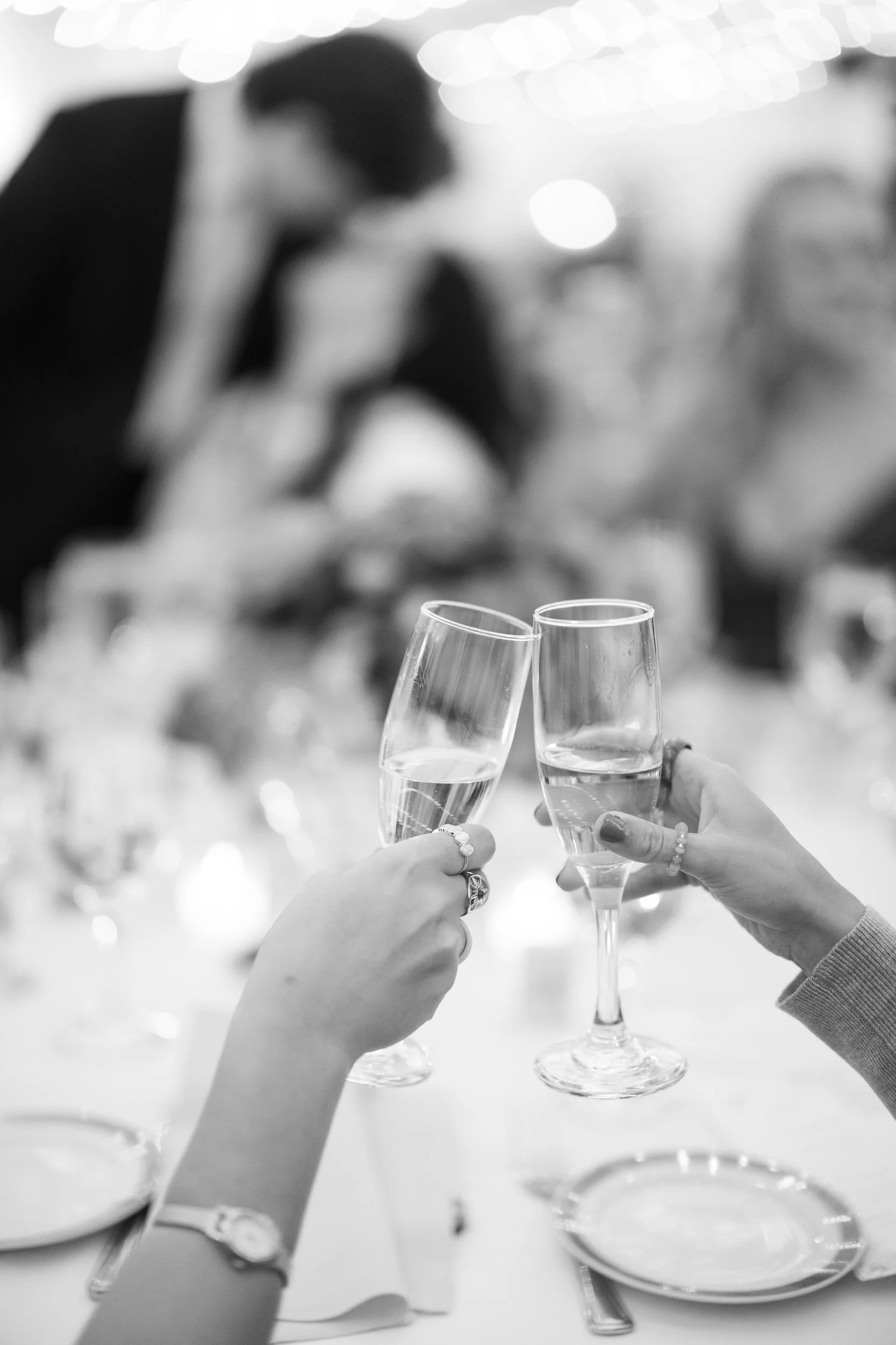 Documentary-style wedding reception photography at Misselwood Estate