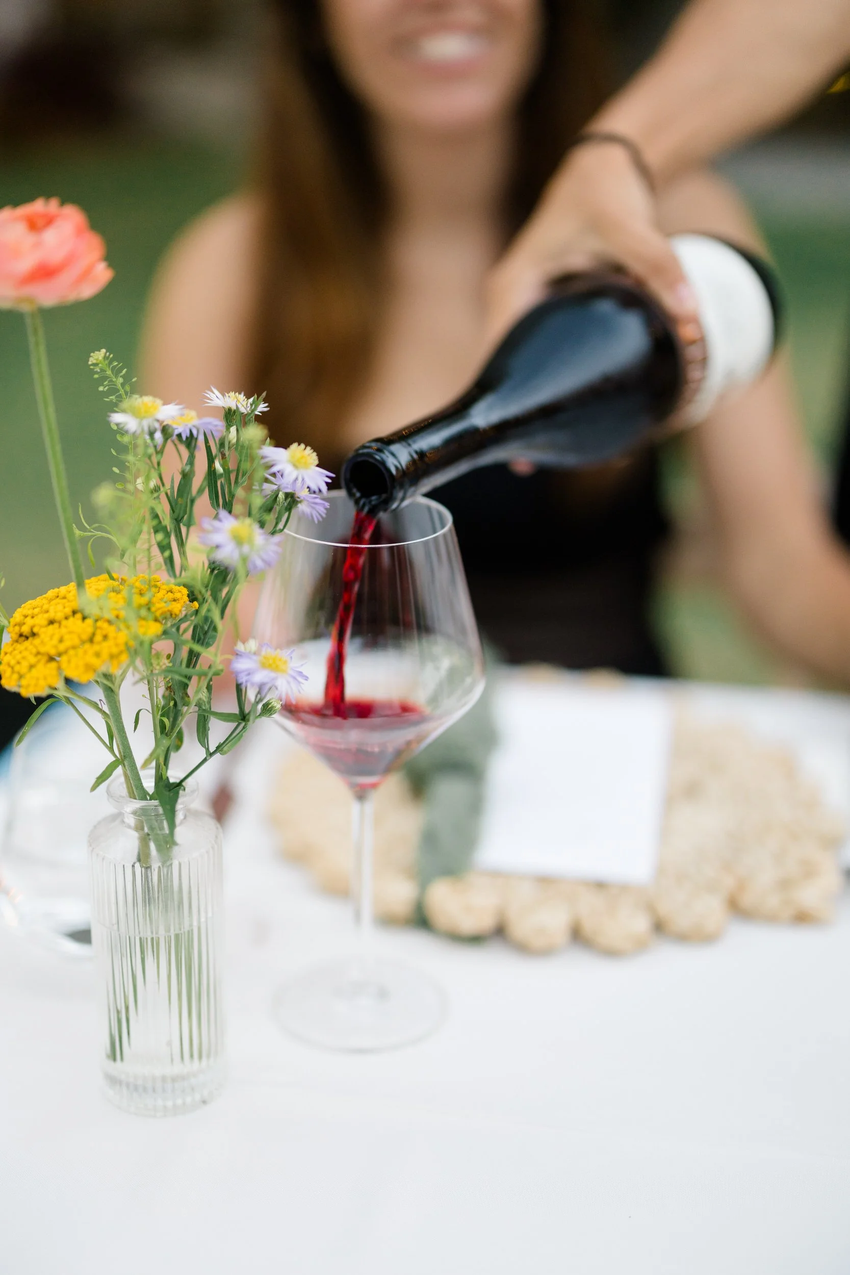 Wedding reception at The Hideaway at Hull Bay in St. Thomas, US Virgin Islands.