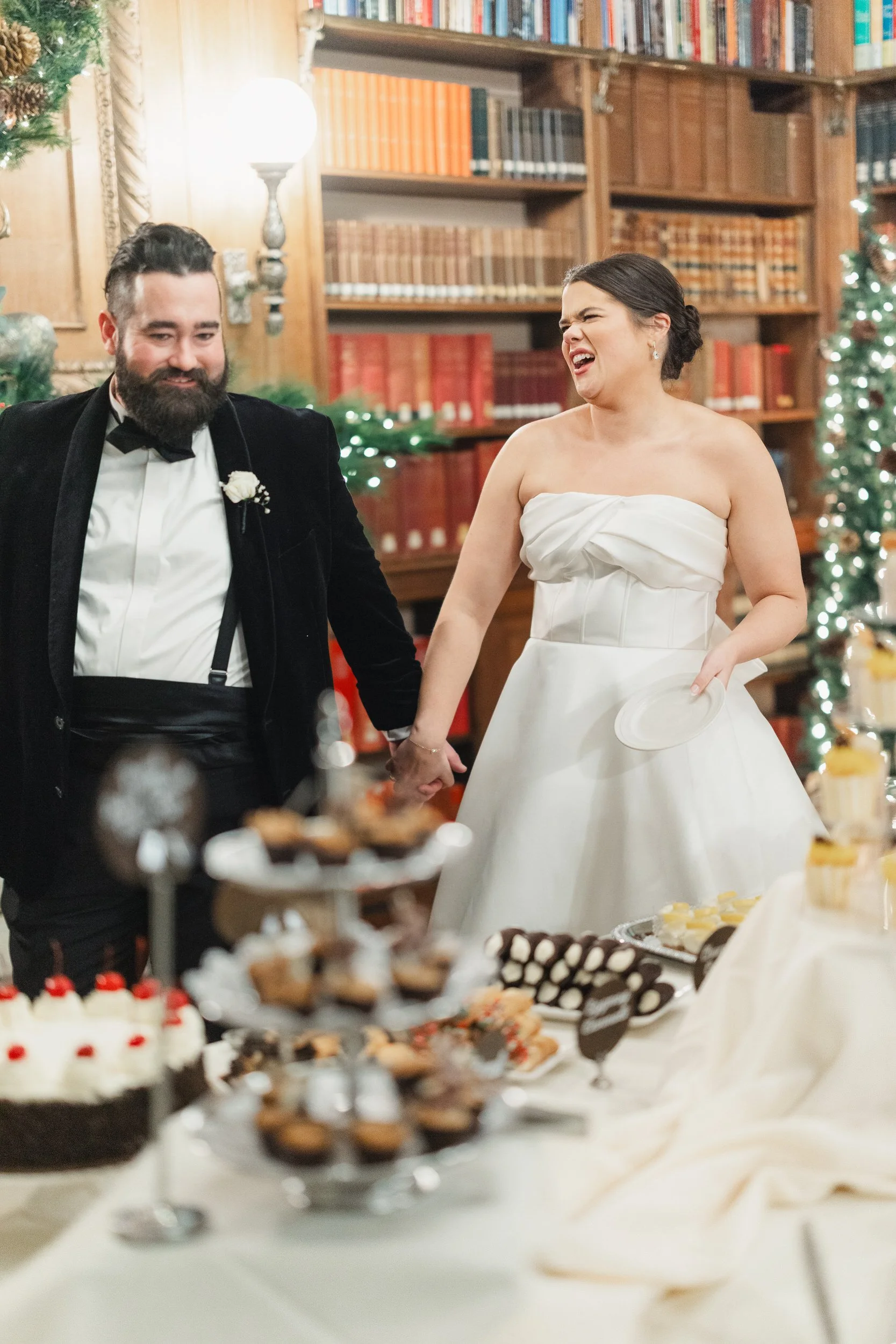 Elegant indoor reception at Aldrich Mansion Rhode Island