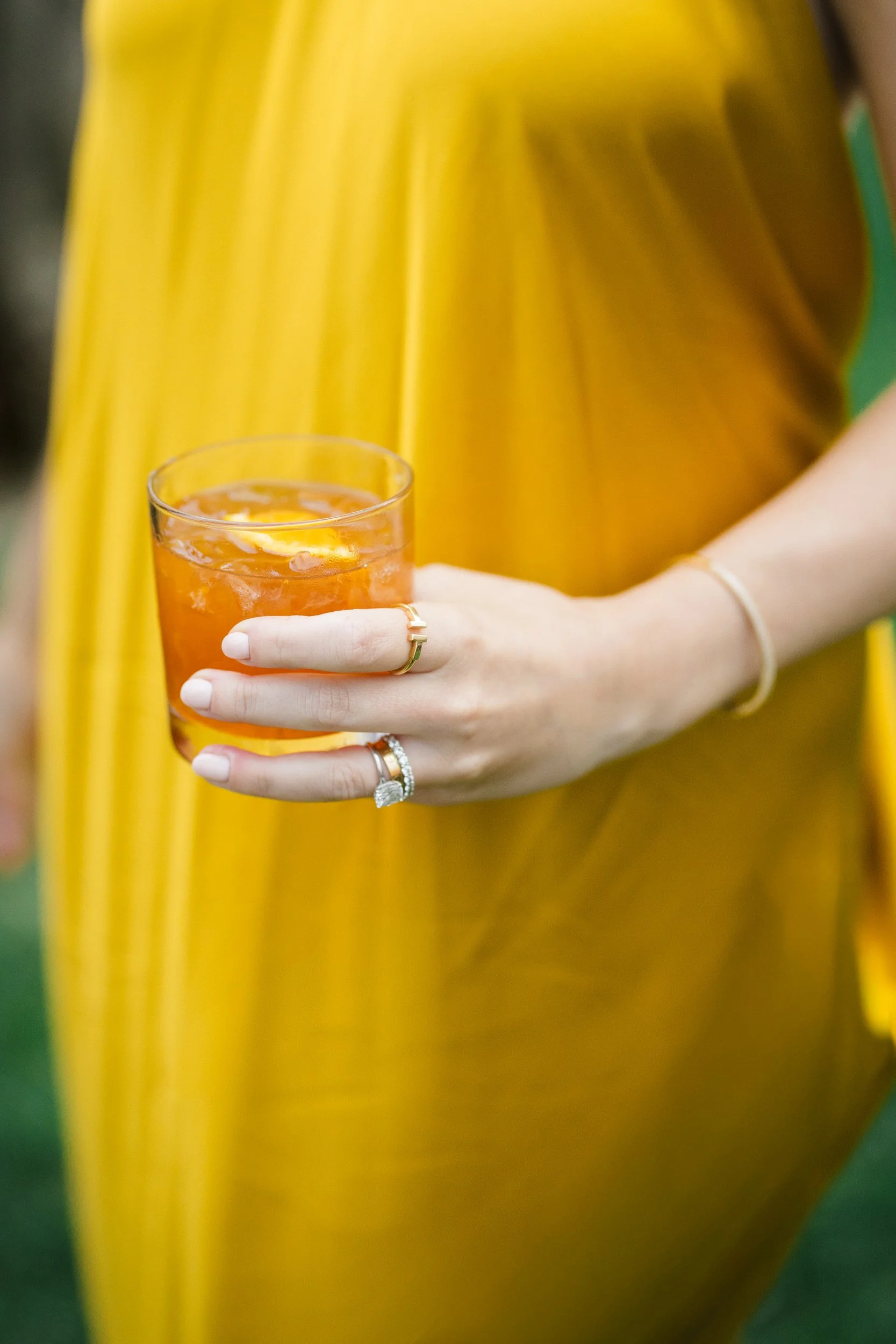 Unforgettable wedding cocktail hour on the Grand Allée featuring custom cocktails at the Crane Estate in Ipswich.