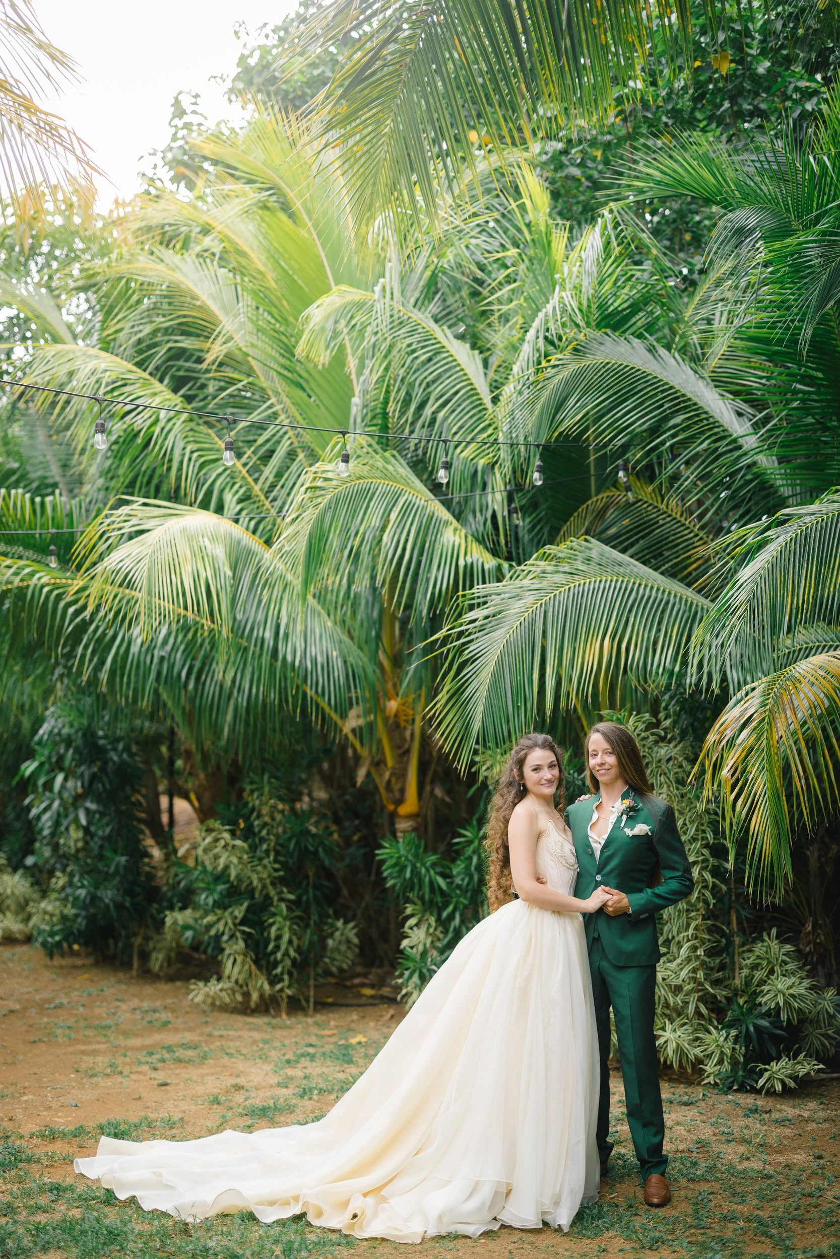 Wedding portraits at The Hideaway at Hull Bay in St. Thomas, US Virgin Islands.