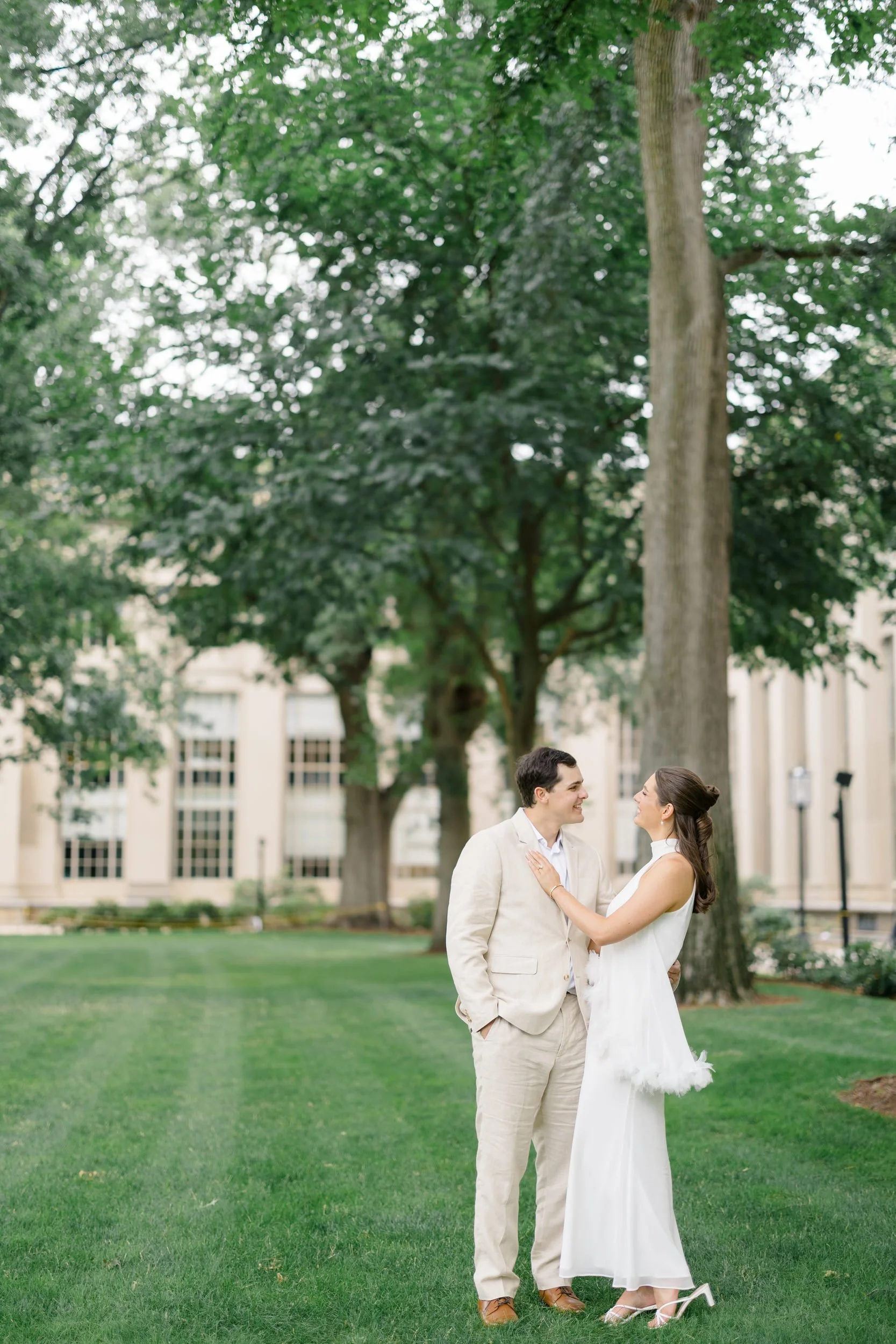 Architectural engagement photos captured in Cambridge with a refined editorial style.