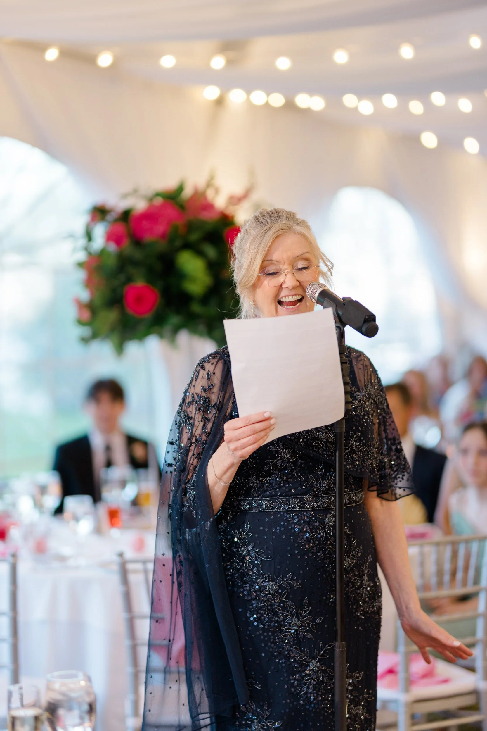 Documentary-style wedding reception photography at Misselwood Estate