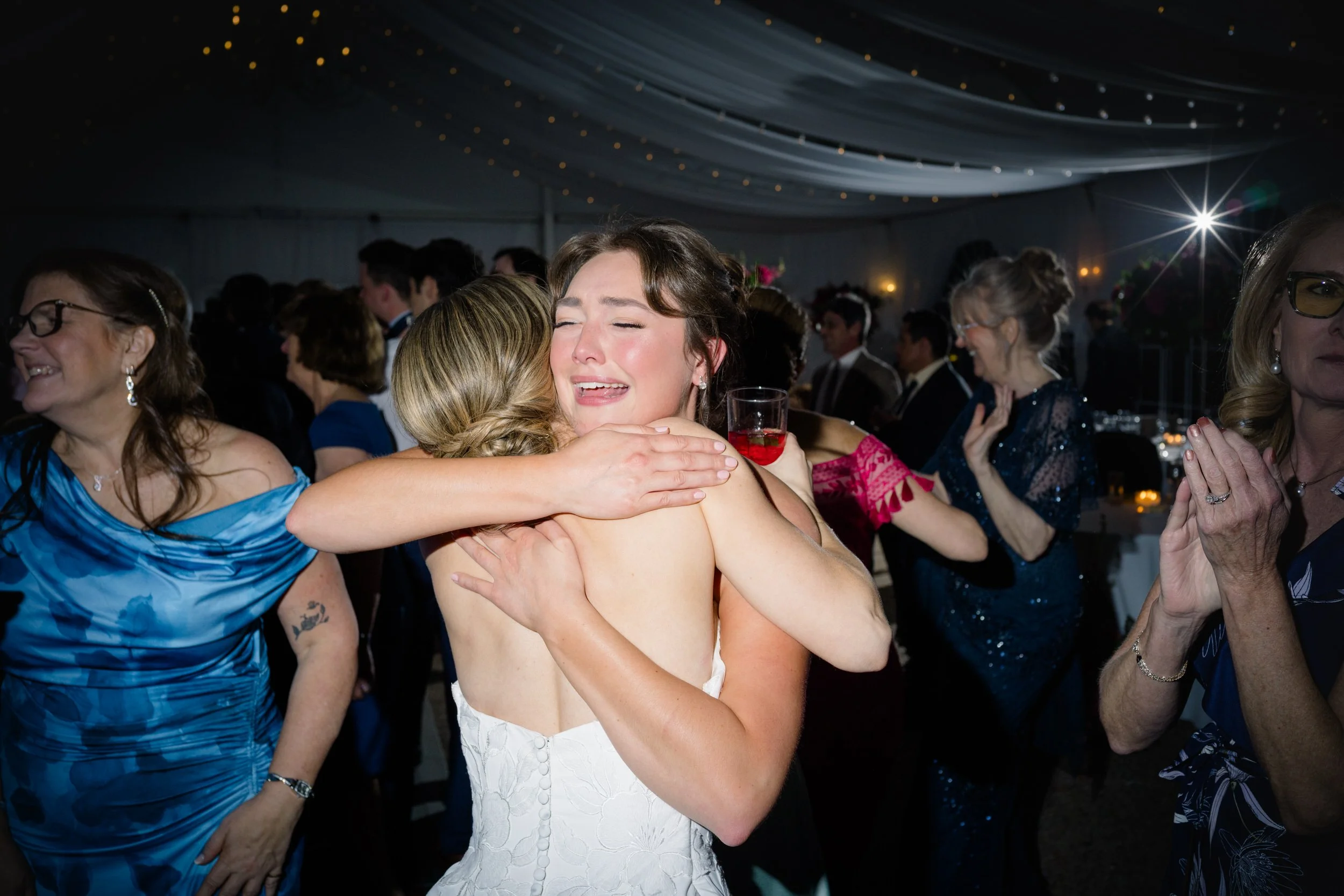 Documentary-style dance floor photography at Misselwood Estate