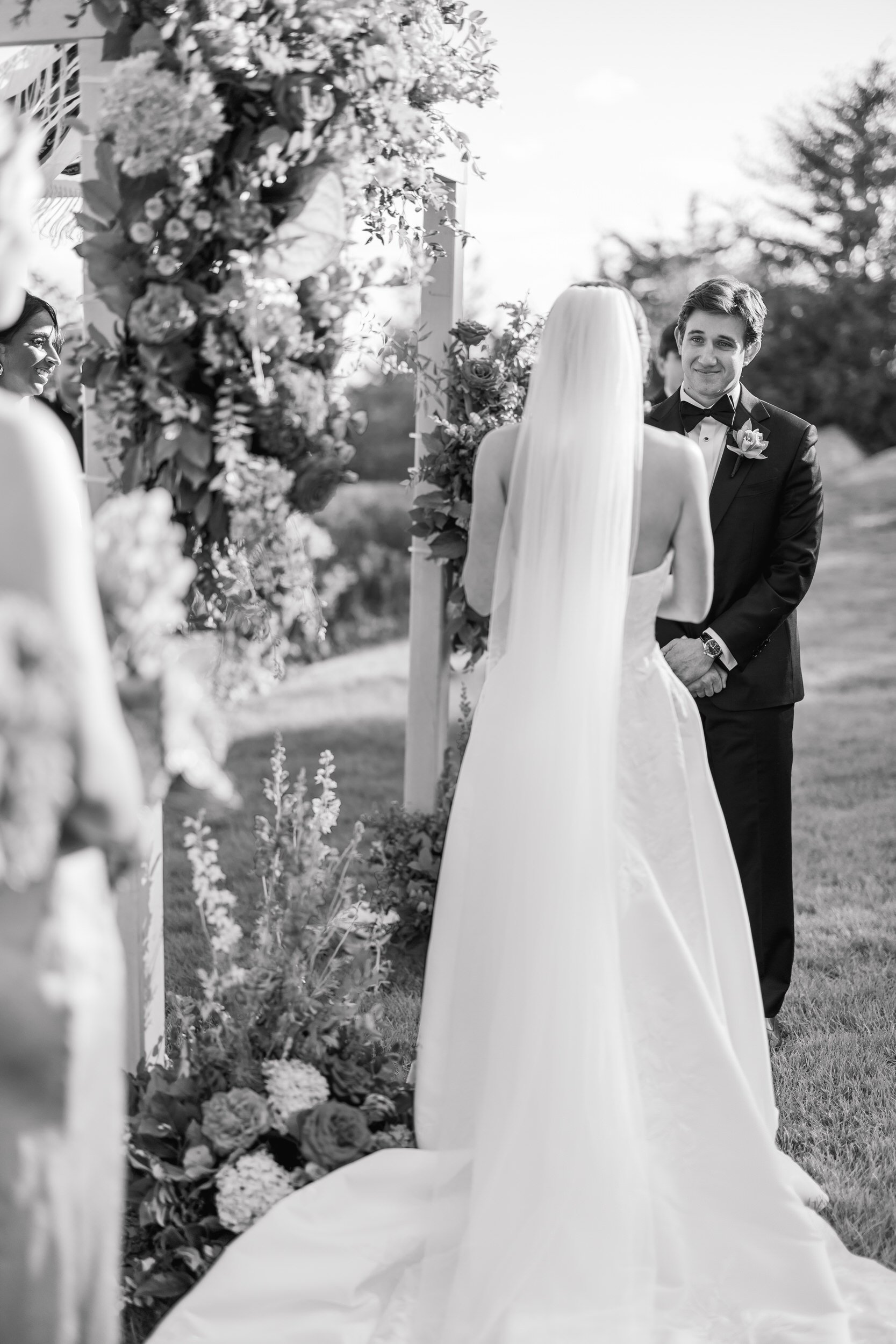 Emotional ceremony moments photographed at Misselwood Estate wedding