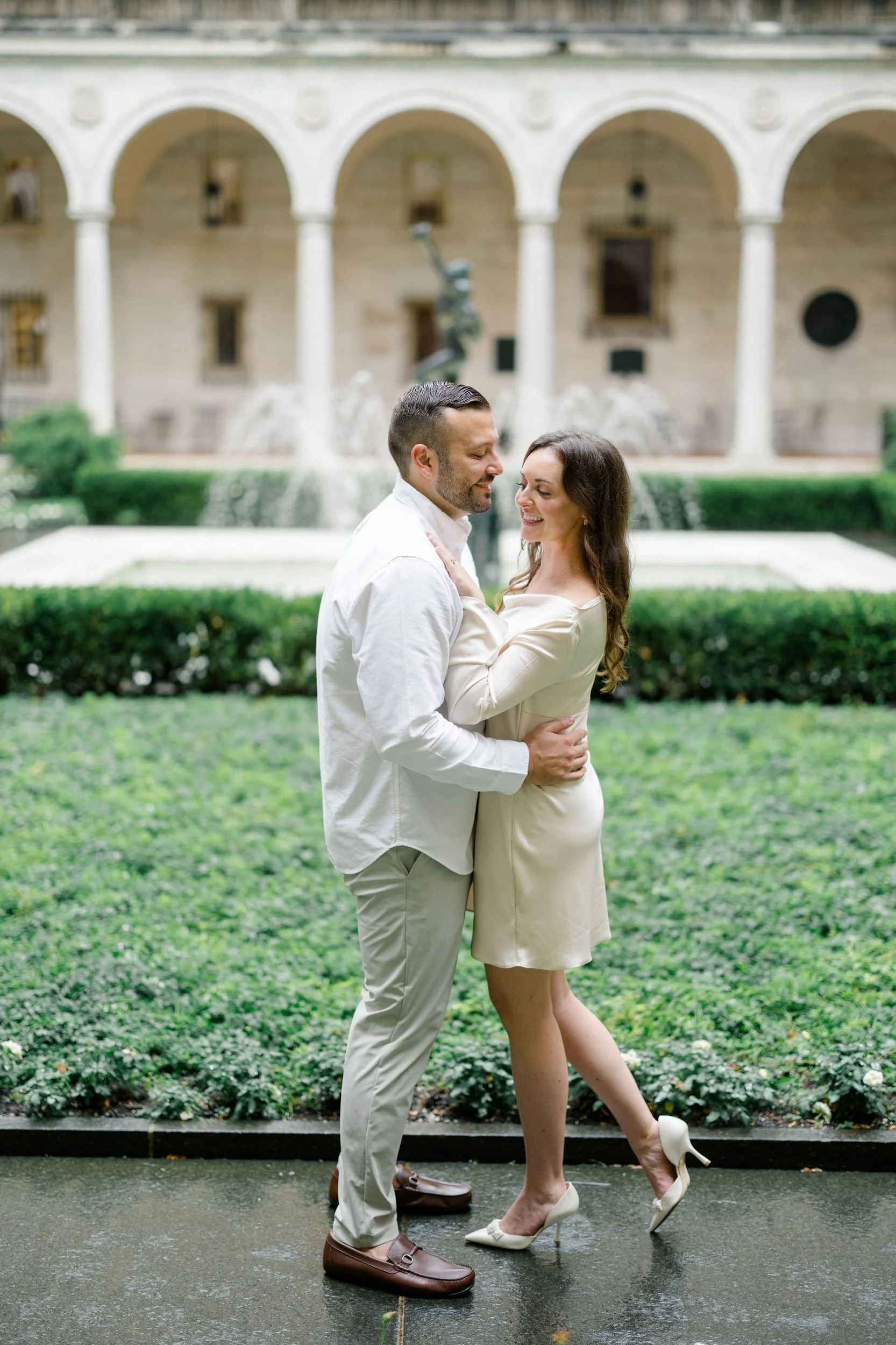 Boston Public Library wedding photographer capturing timeless architectural portraits