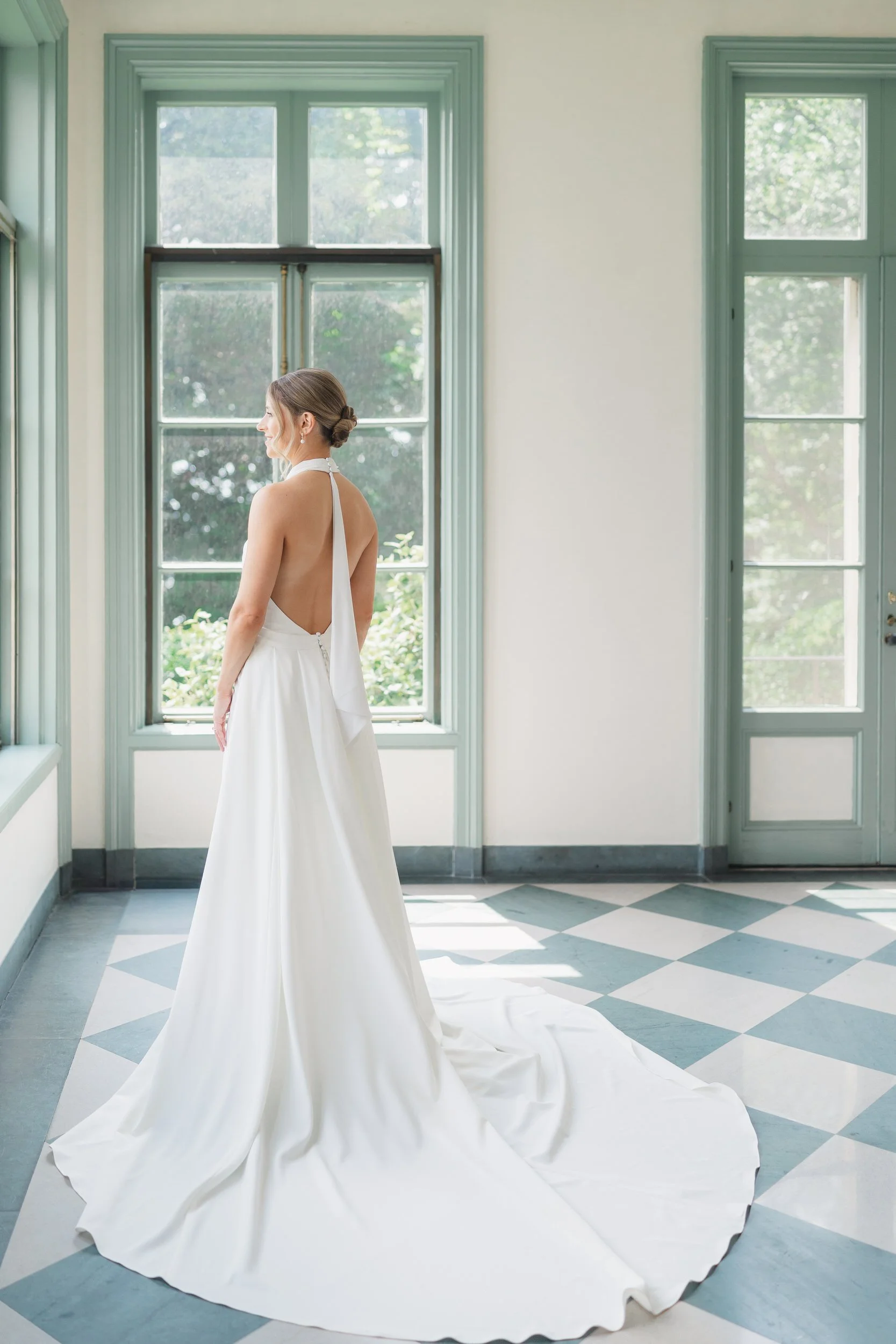 Emotional bridal preparation moments at Misselwood Estate overlooking the ocean.