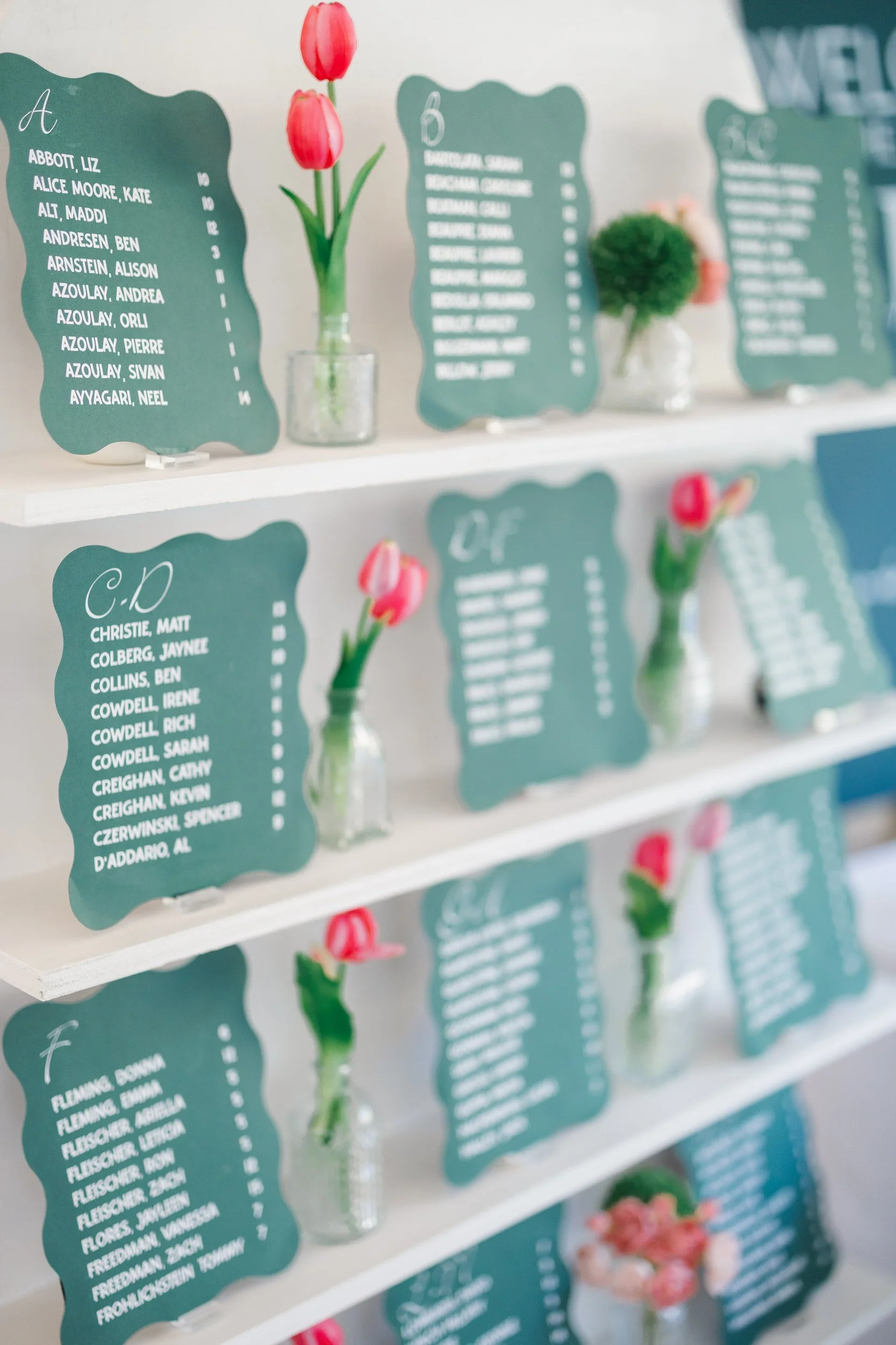 Romantic reception styling with garden-inspired floral arrangements