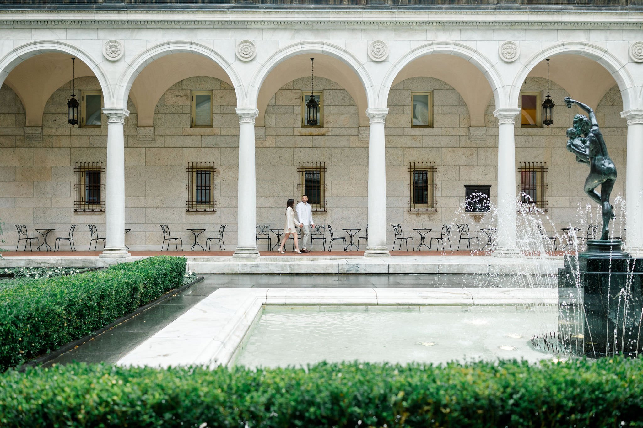 Boston Public Library wedding photographer capturing timeless architectural portraits