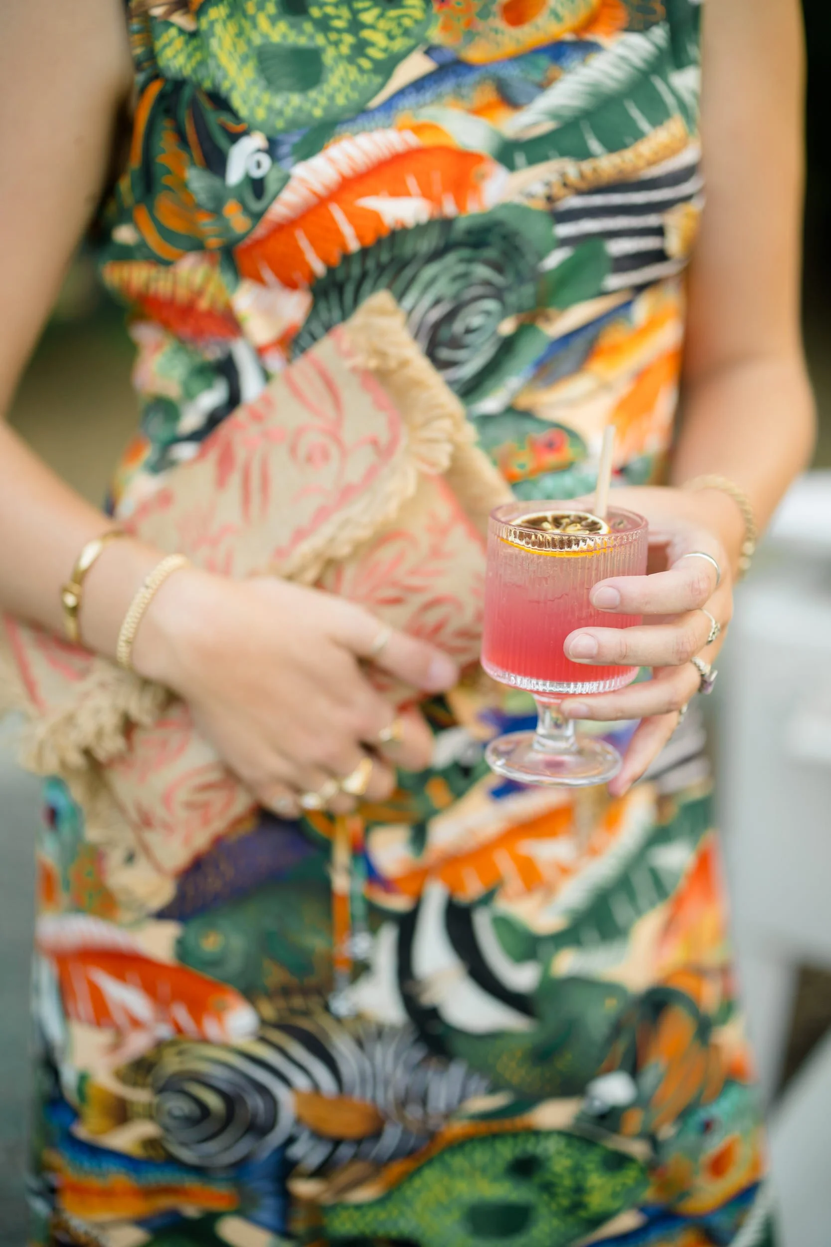 Tropical cocktail hour at The Hideaway at Hull Bay in St. Thomas.