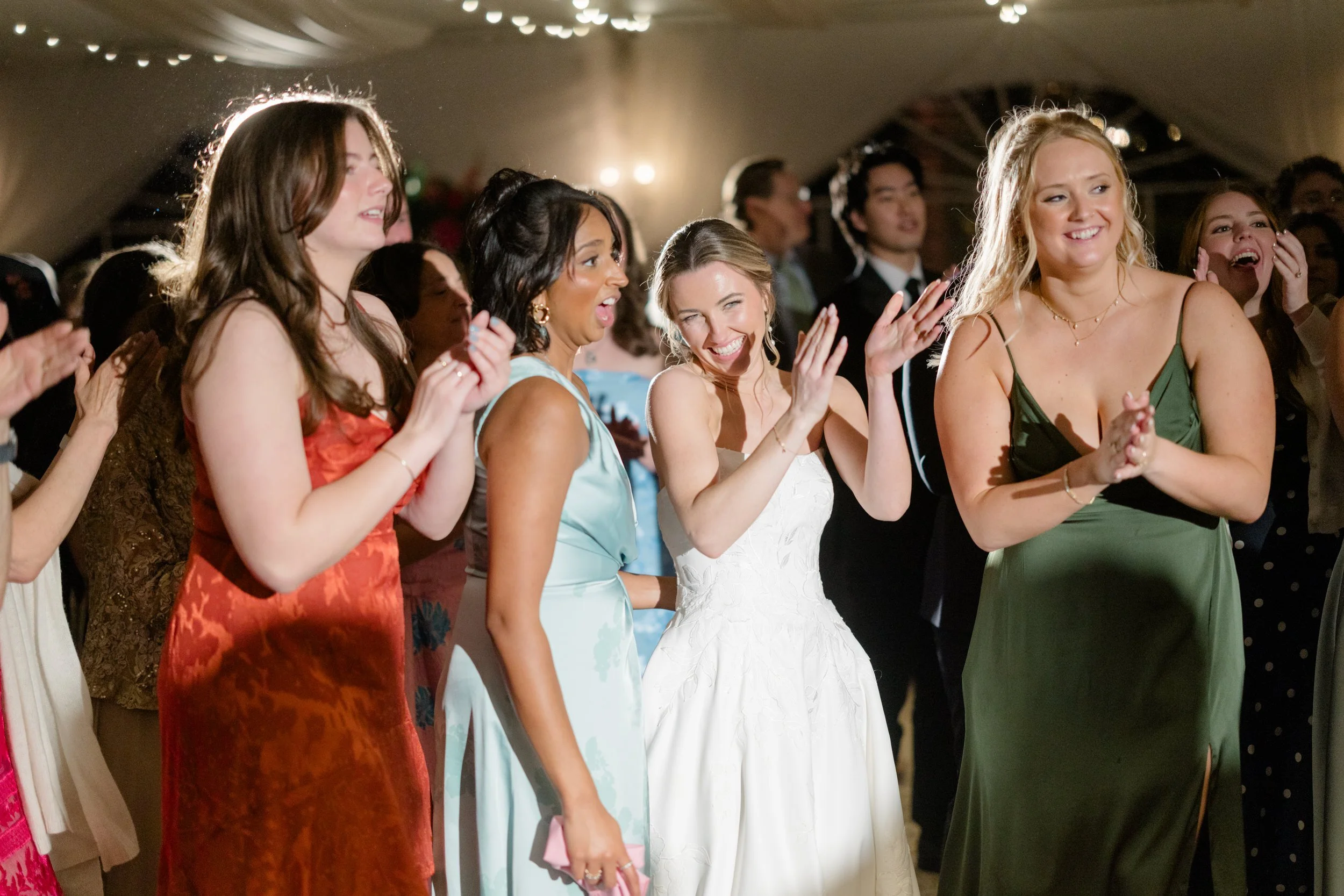 Documentary-style dance floor photography at Misselwood Estate