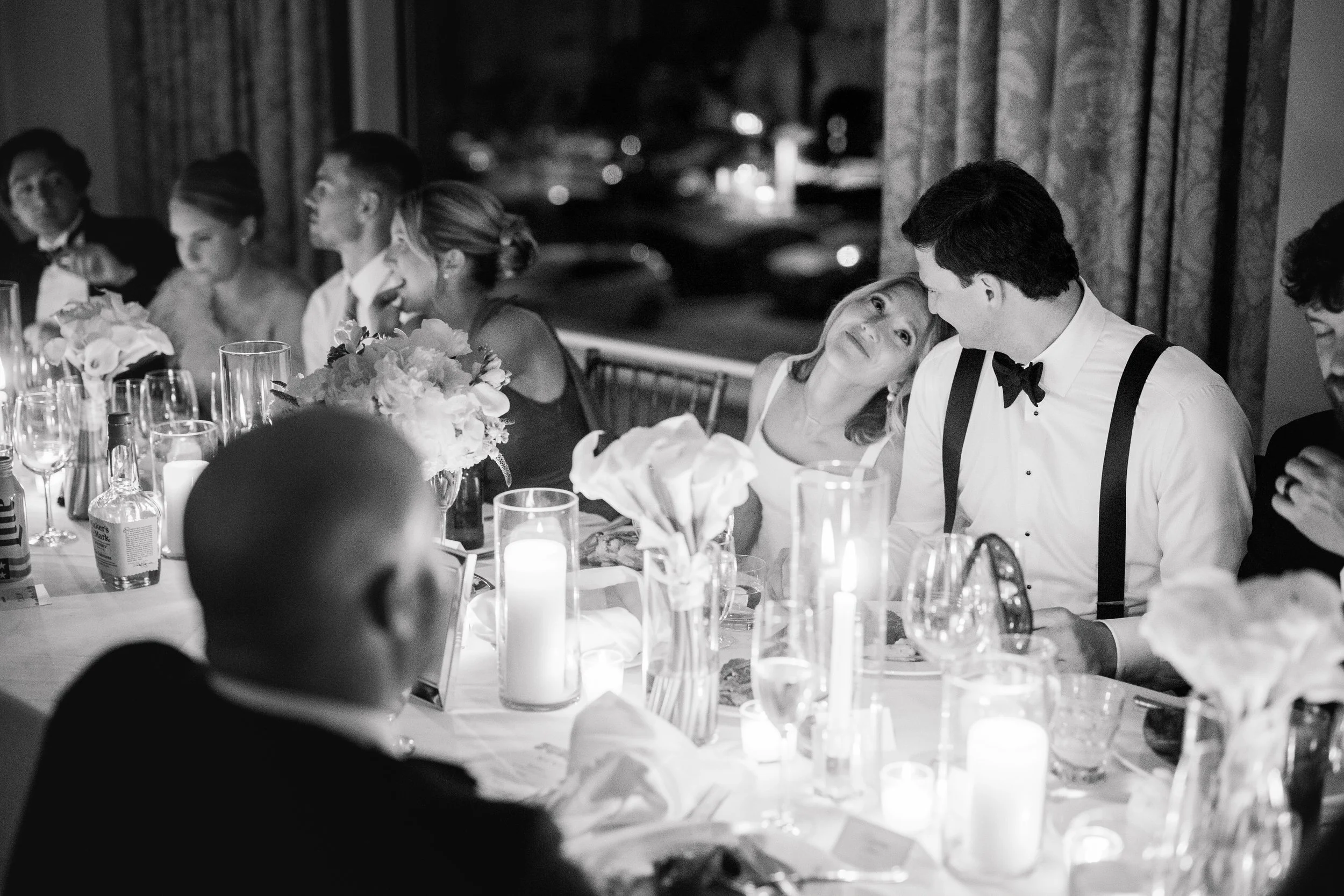 Wedding reception celebration at Ocean Edge Resort