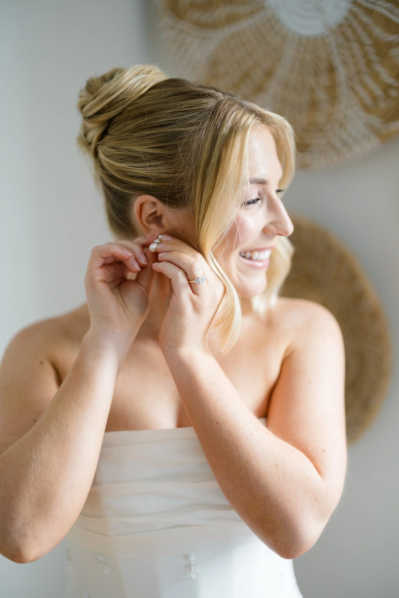 Emotional getting-ready moments photographed by a documentary wedding photographer.
