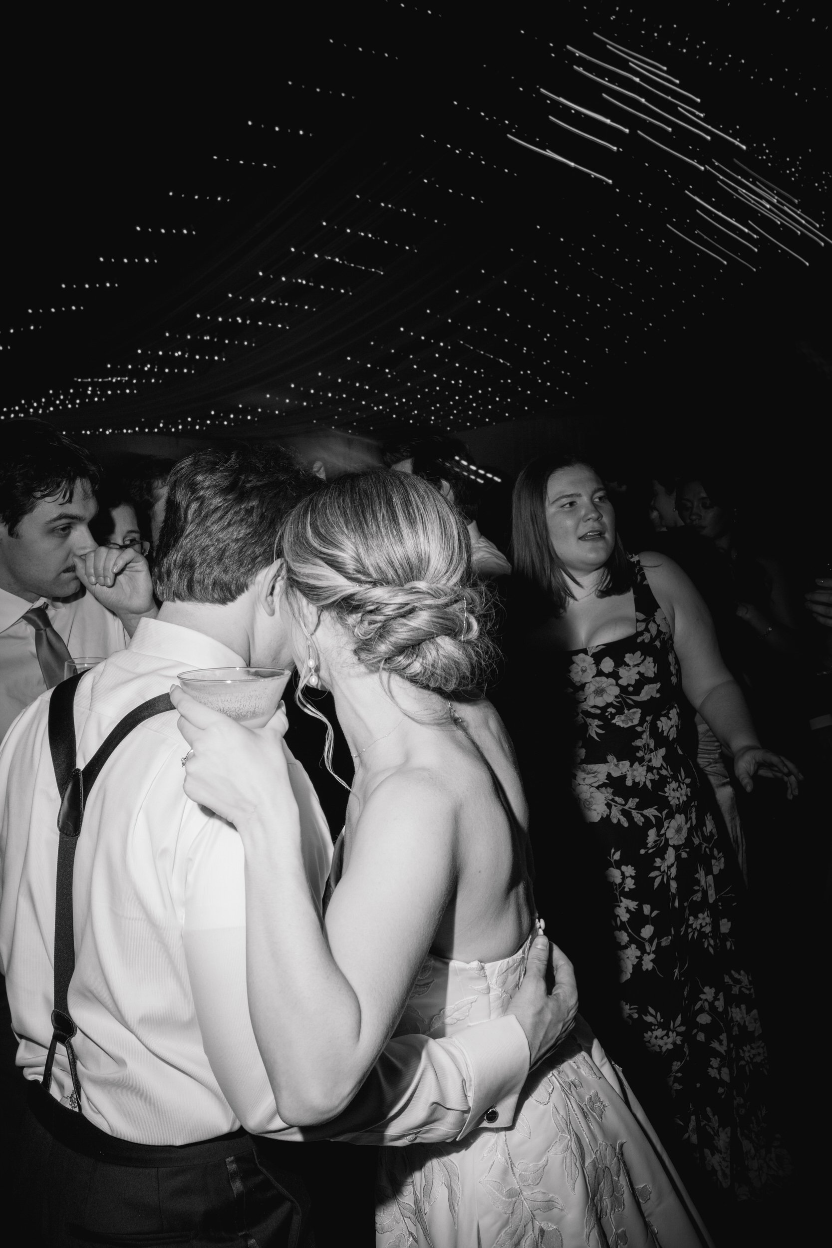 Documentary-style dance floor photography at Misselwood Estate