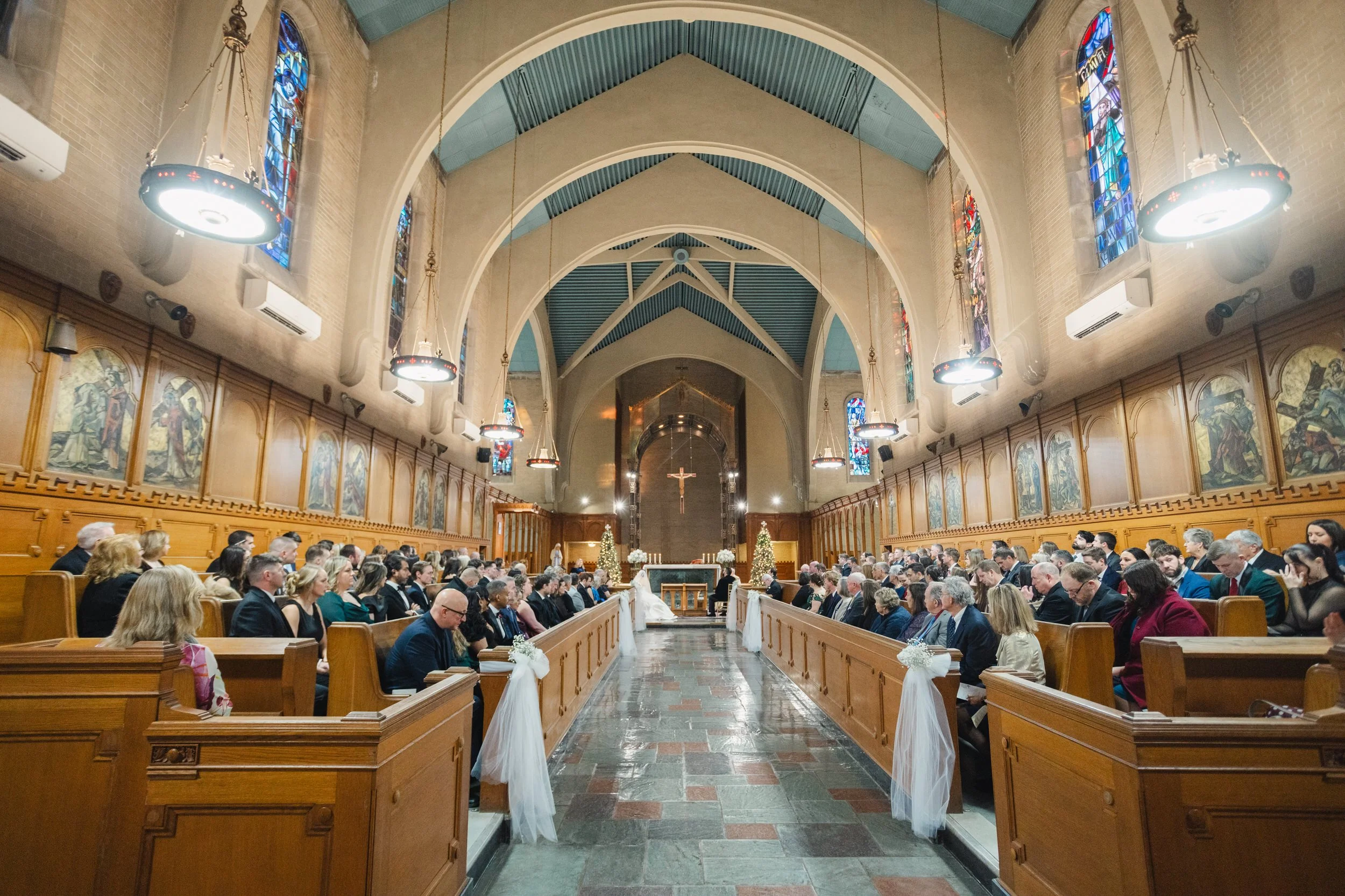 Aldrich Mansion wedding ceremony photography