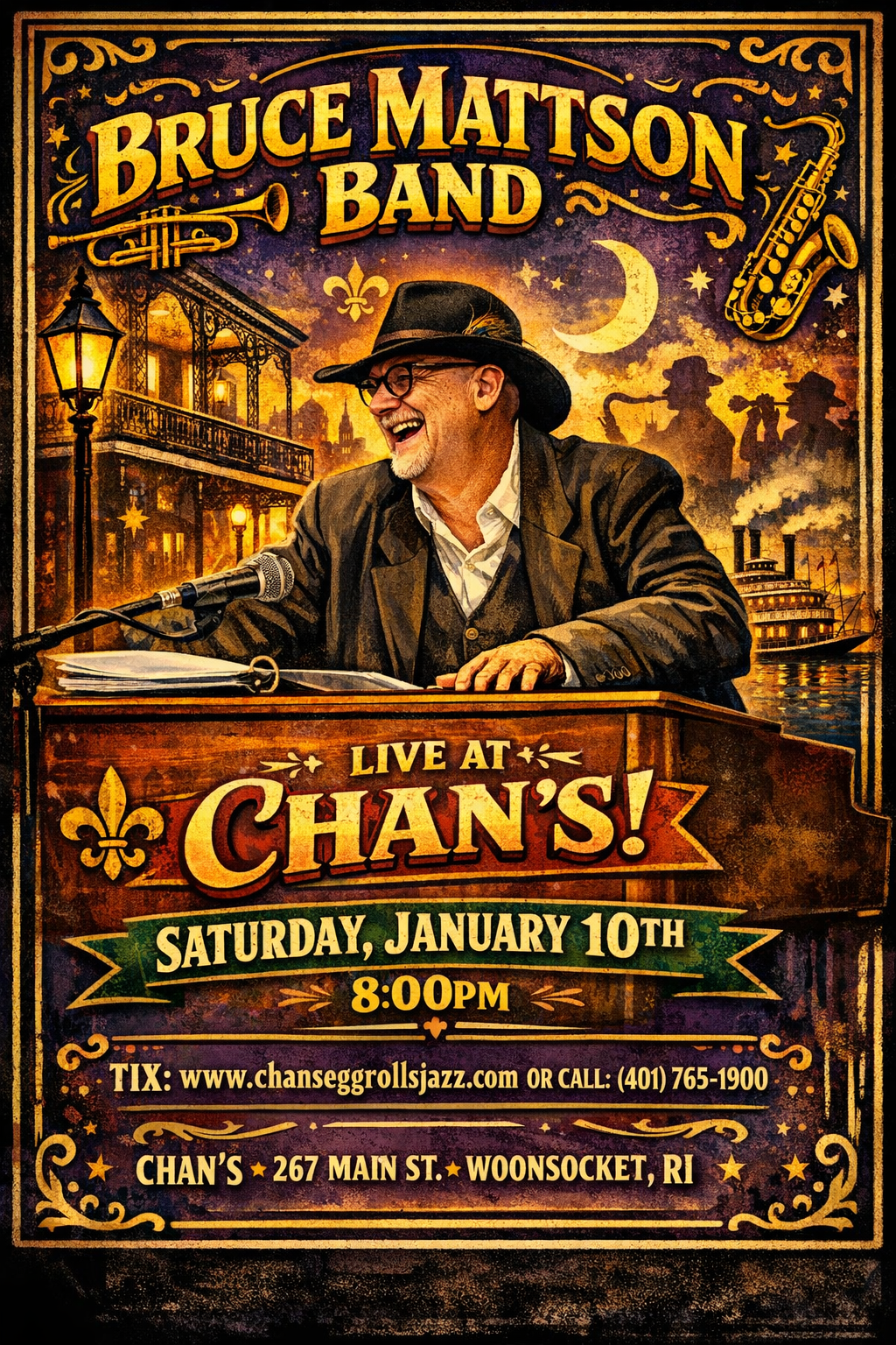 BMB at Chan's Jan 10 2026 Poster