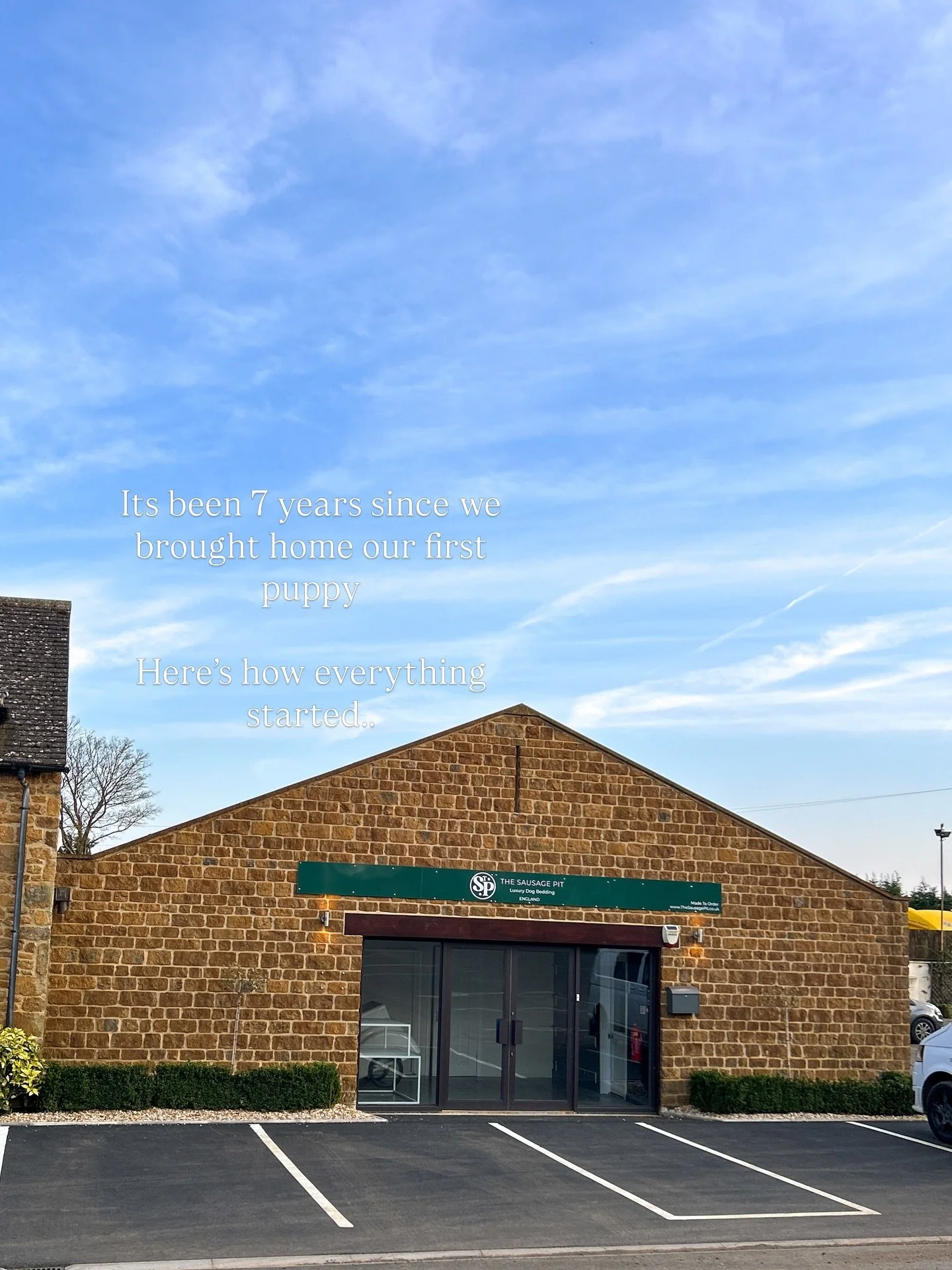 The early days.. 
We had 0 expectations or any inclinations that maybe one day this could be ✨something✨ 
All we wanted was to create a solution Sizzles bed time habits, find something that worked for us so we could stop buying beds every week
.
Marc