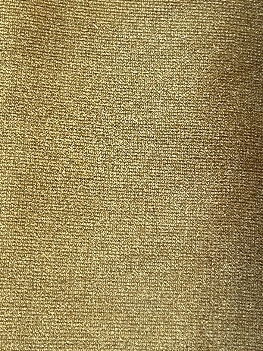The Burford Bed-Mustard Velour
