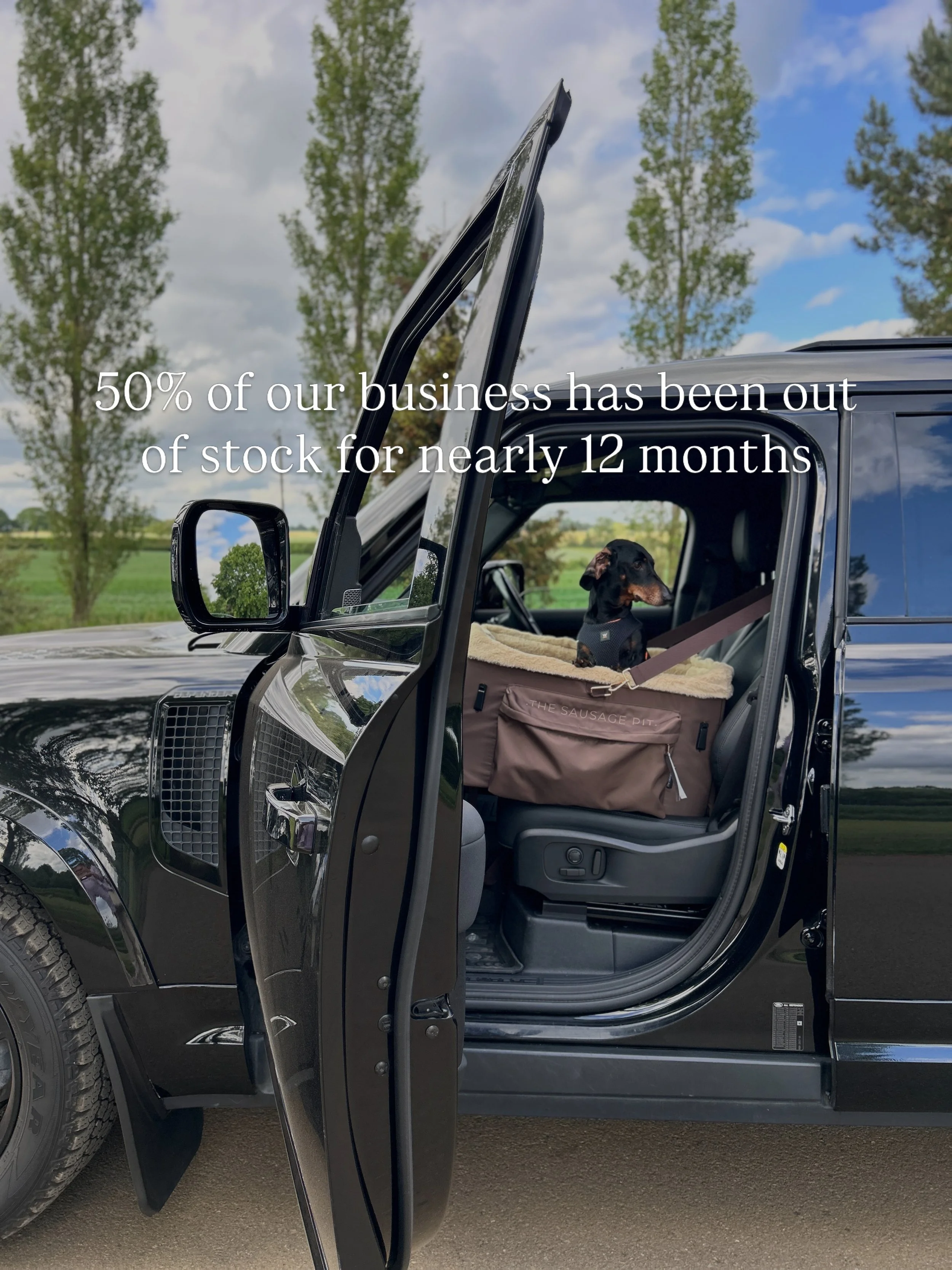 Back in Stock by the end of October! 🙌🏼

It&rsquo;s felt like forever since we had Car Seats to sell! We are on the final leg of our Journey to get these back on the website &amp; we can&rsquo;t wait!

The Sausage Pit | Dog Car Seat | Back In Stock