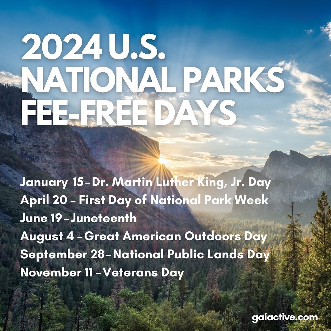 Nature is for everyone. Which #nationalparks are you visiting in 2024?