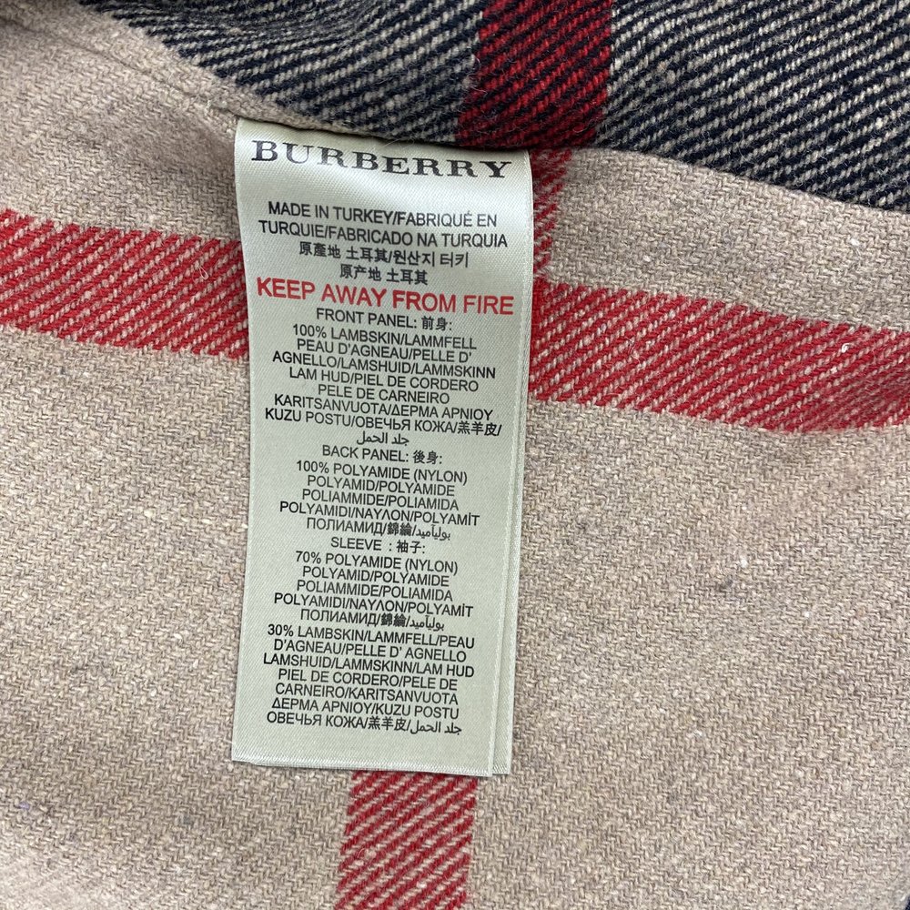 burberry made in china tag