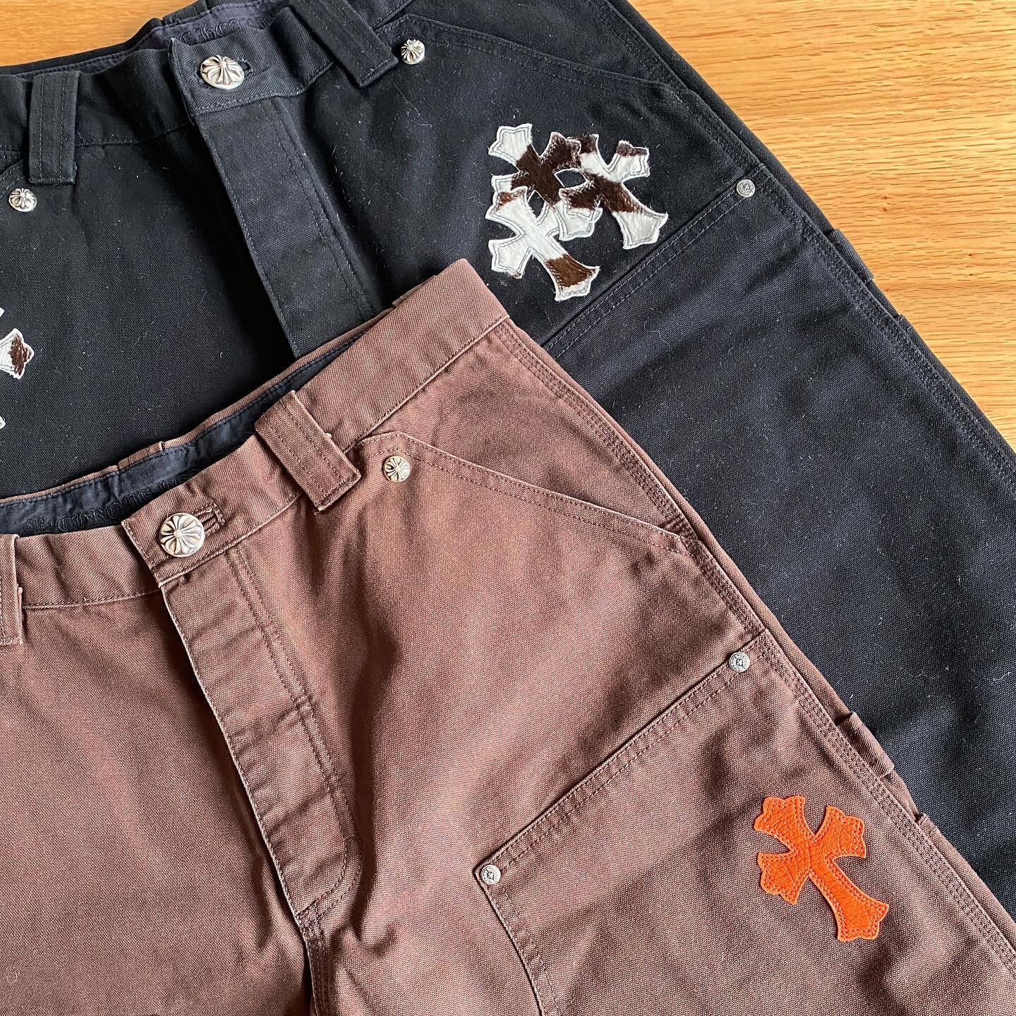 chrome hearts 1/1 carpenter pants available now. #markedeu