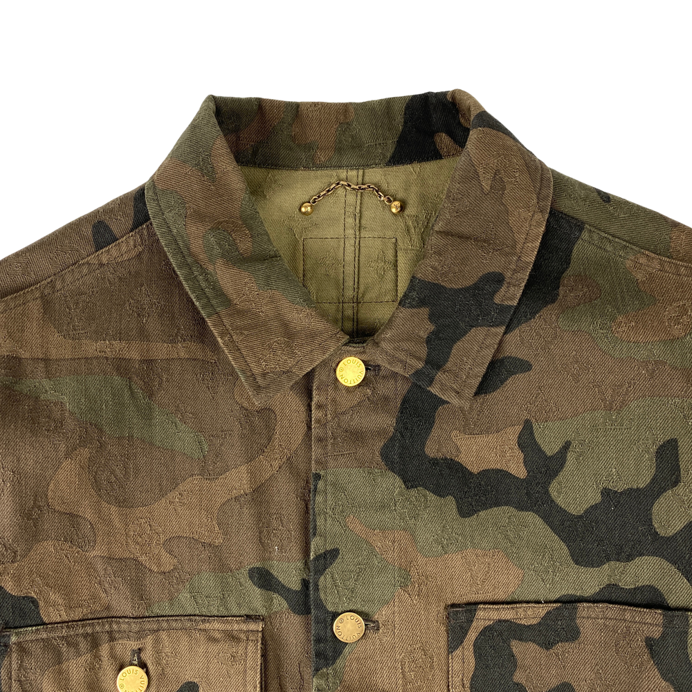 Louis Vuitton Supreme Camouflage Canvas Jacket